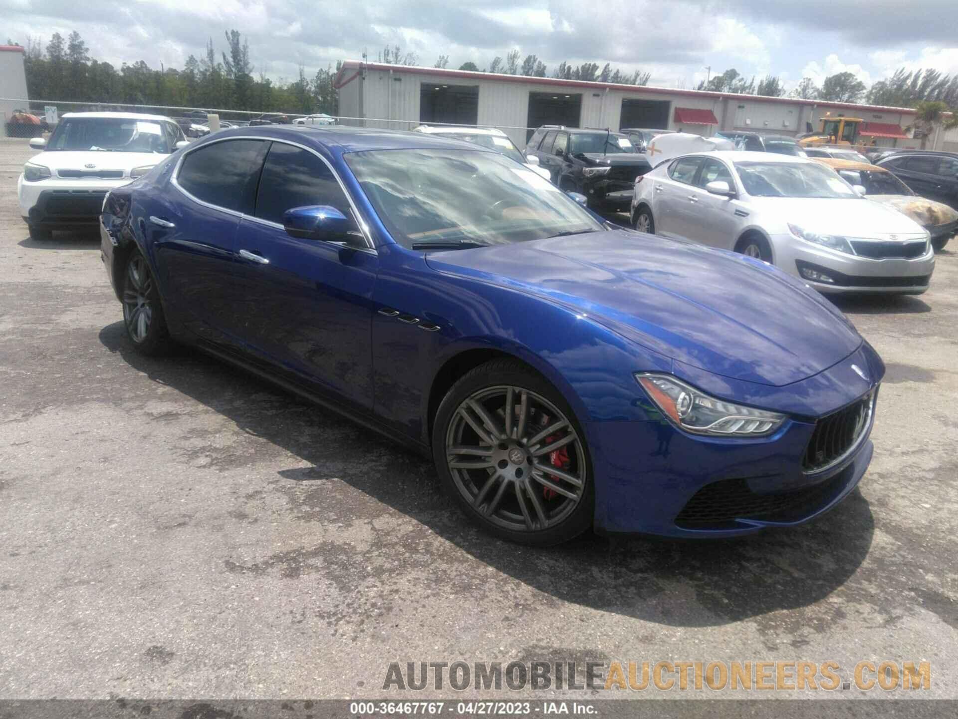 ZAM57RTS1H1216928 MASERATI GHIBLI 2017