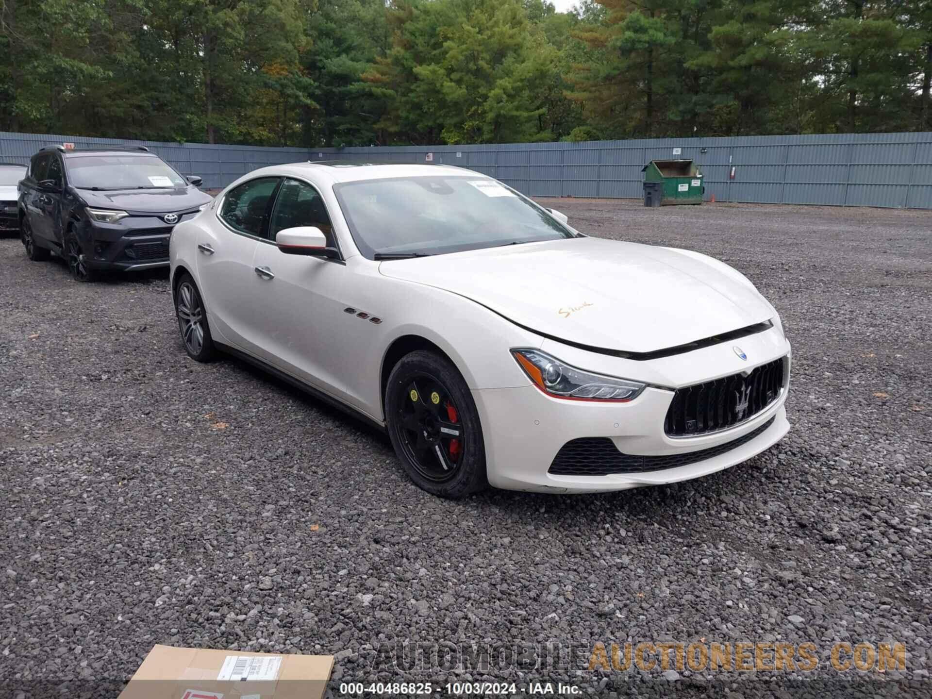 ZAM57RTS5H1218732 MASERATI GHIBLI 2017