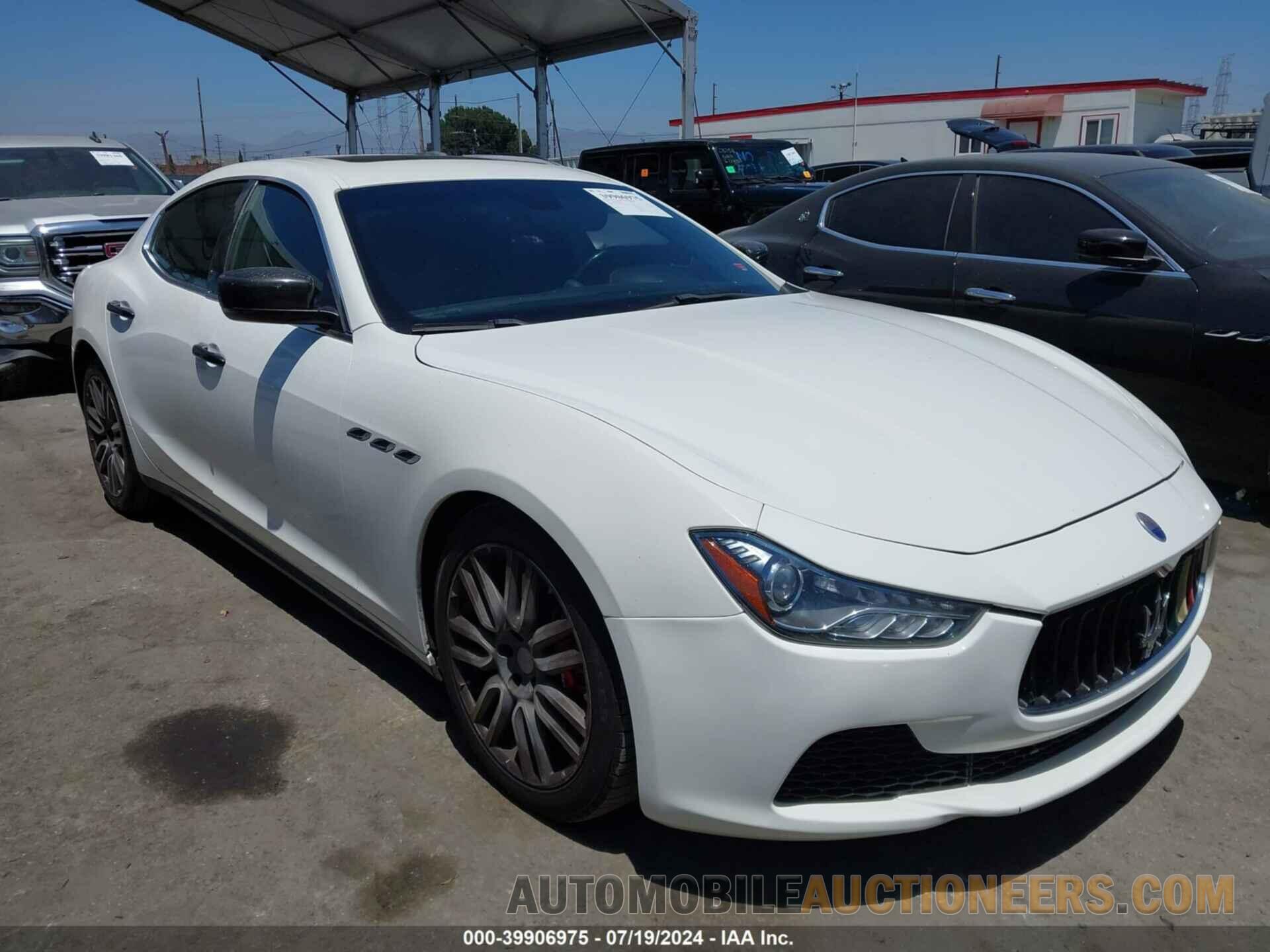 ZAM57XSA0F1140404 MASERATI GHIBLI 2015