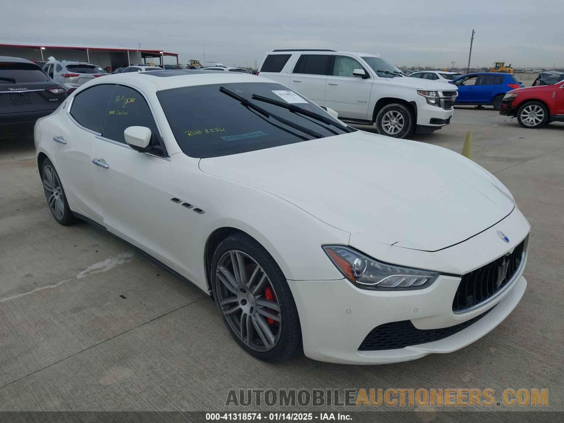 ZAM57XSA0H1216416 MASERATI GHIBLI 2017