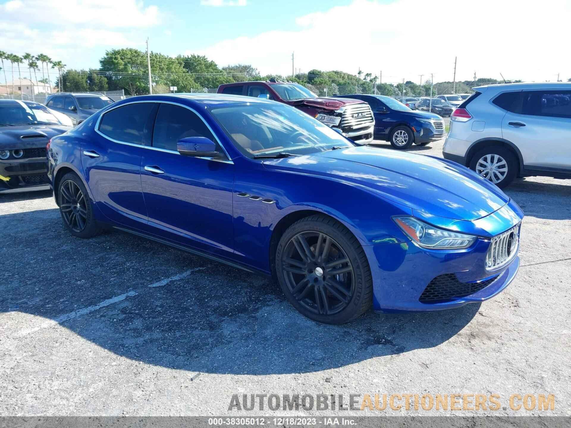 ZAM57XSA0H1227657 MASERATI GHIBLI 2017