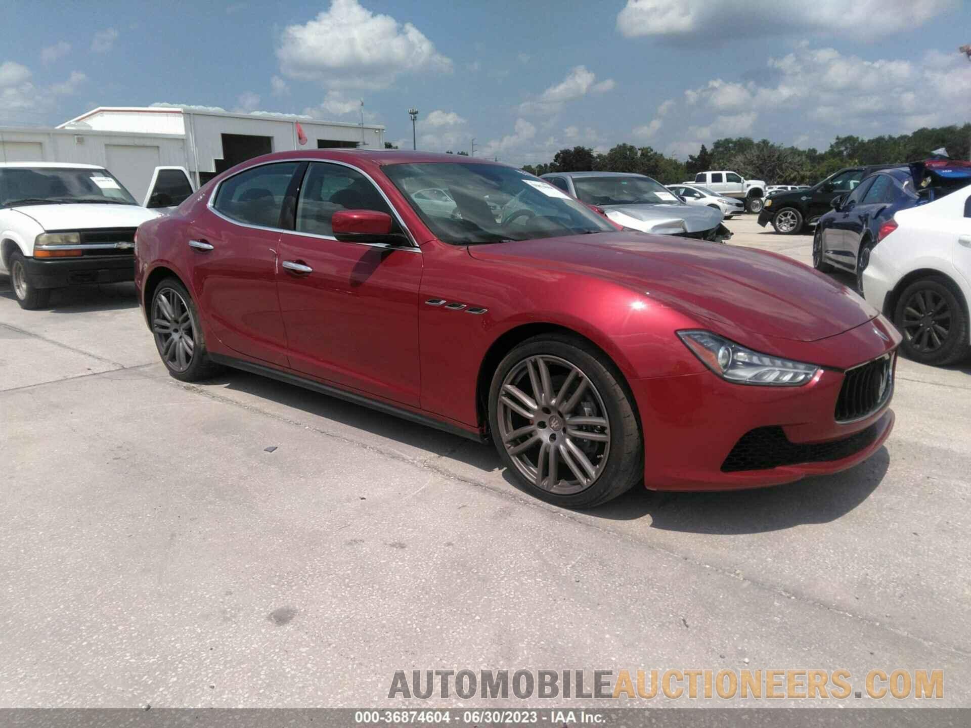 ZAM57XSA1F1151430 MASERATI GHIBLI 2015