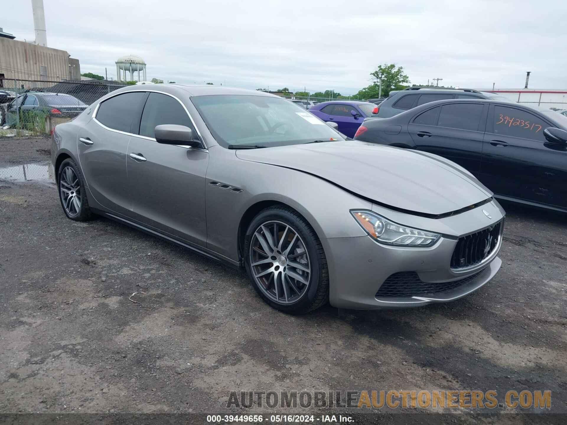 ZAM57XSA1F1155252 MASERATI GHIBLI 2015