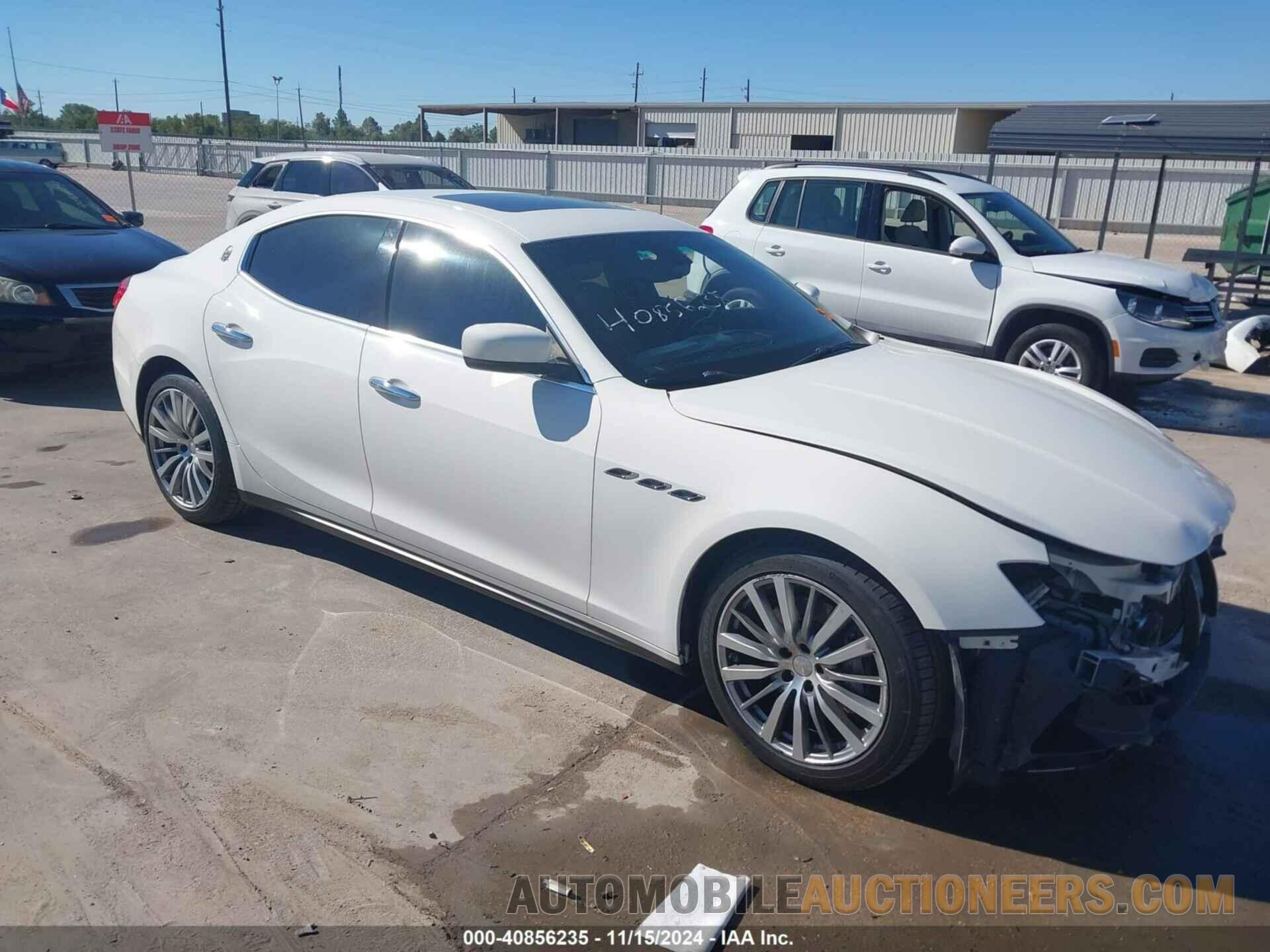 ZAM57XSA1G1167807 MASERATI GHIBLI 2016