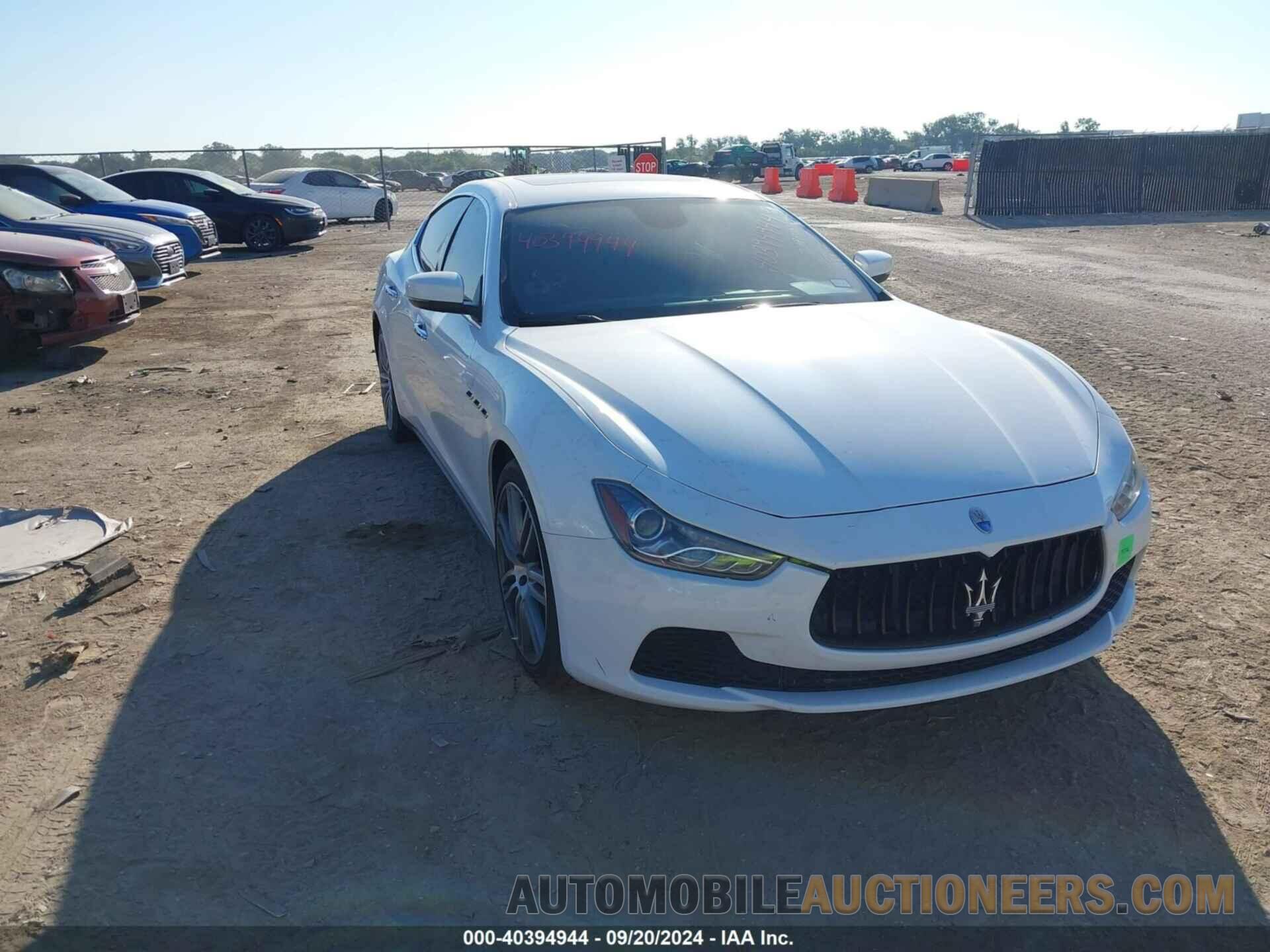 ZAM57XSA1H1206607 MASERATI GHIBLI 2017