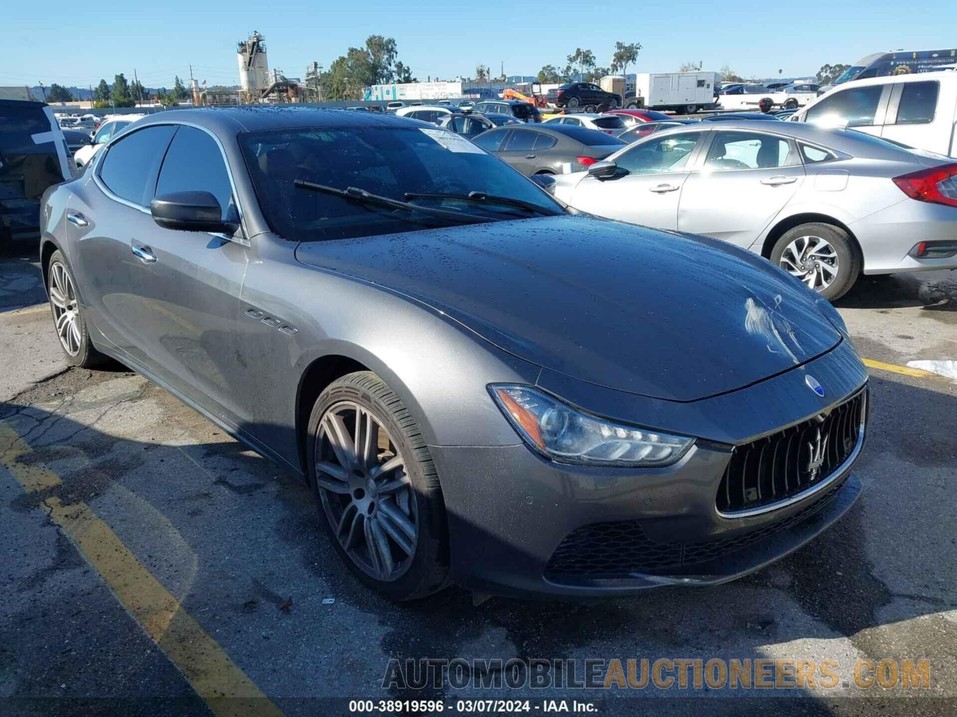 ZAM57XSA1H1218904 MASERATI GHIBLI 2017