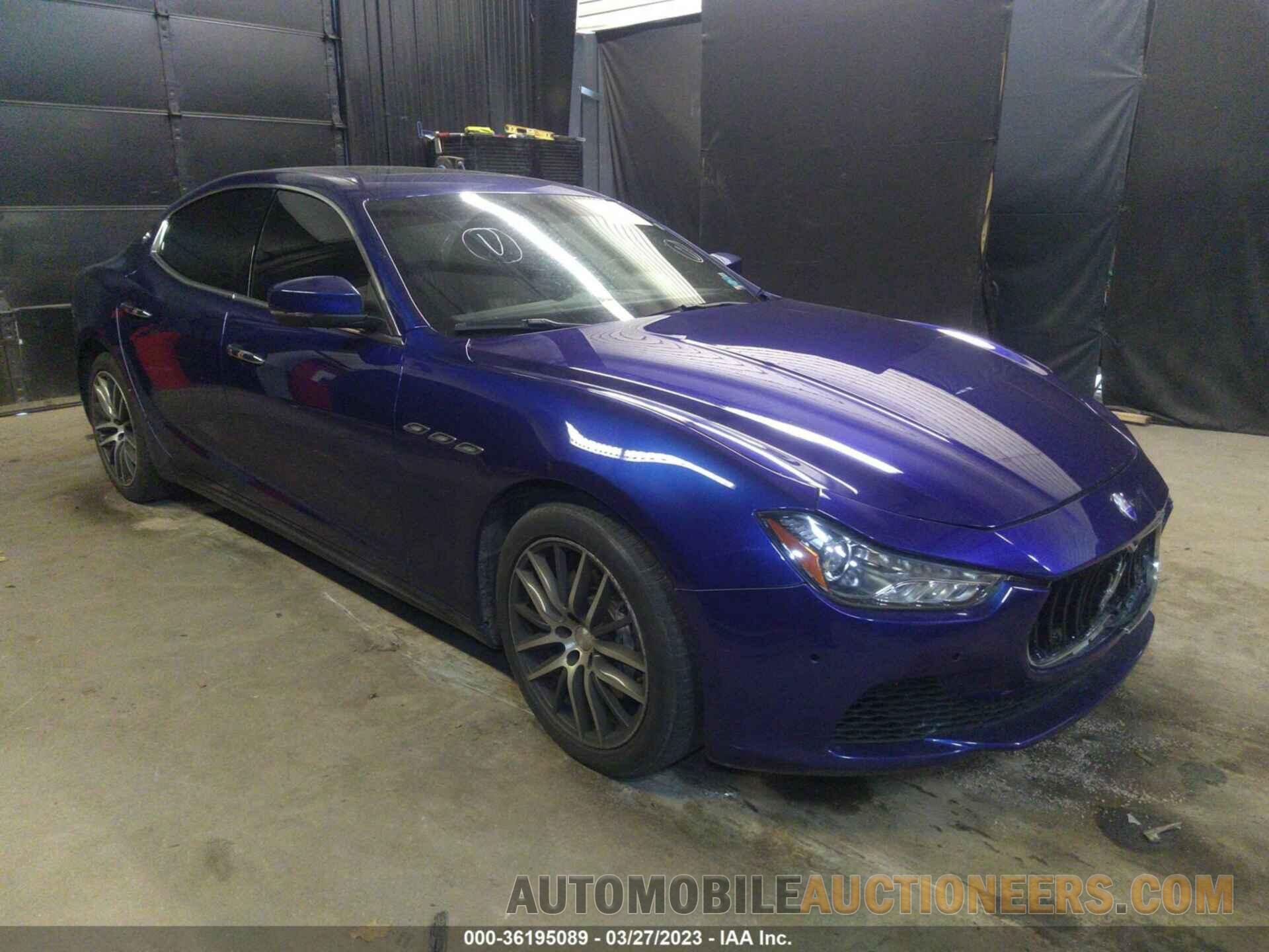 ZAM57XSA1H1242331 MASERATI GHIBLI 2017