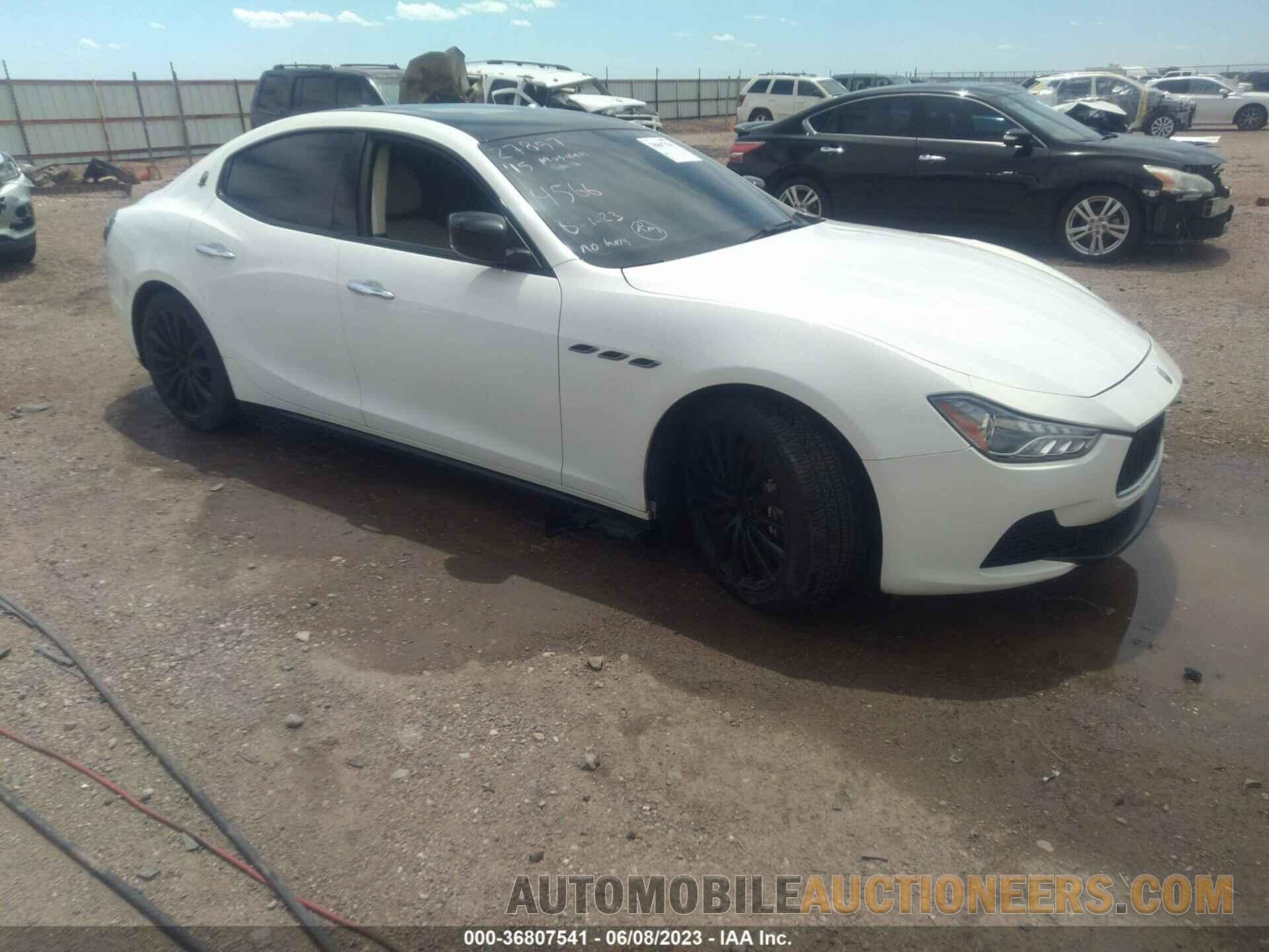 ZAM57XSA2F1144566 MASERATI GHIBLI 2015