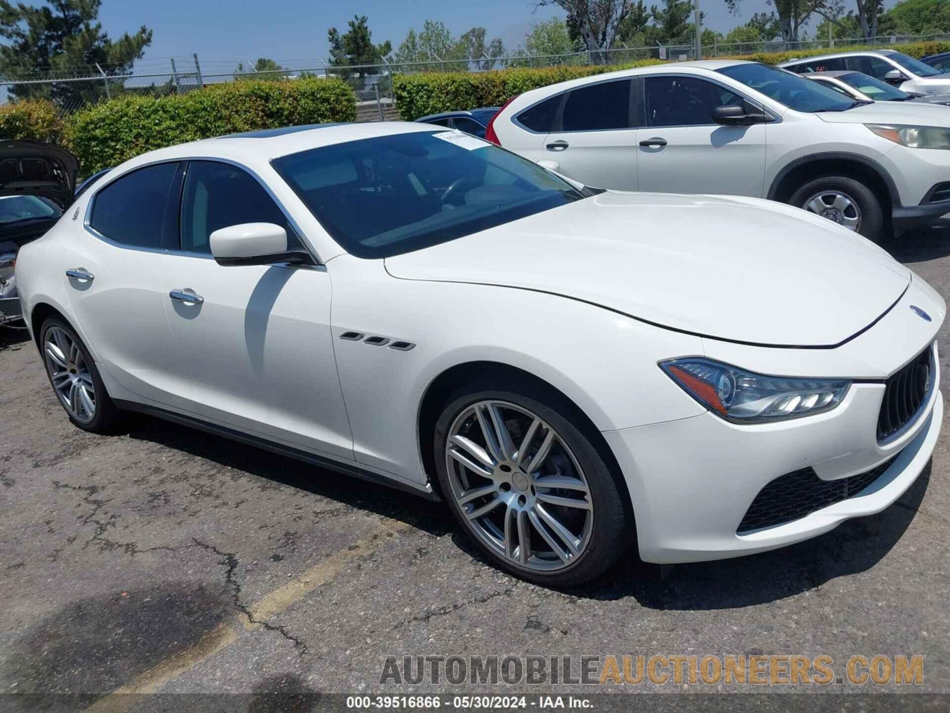 ZAM57XSA2F1152523 MASERATI GHIBLI 2015