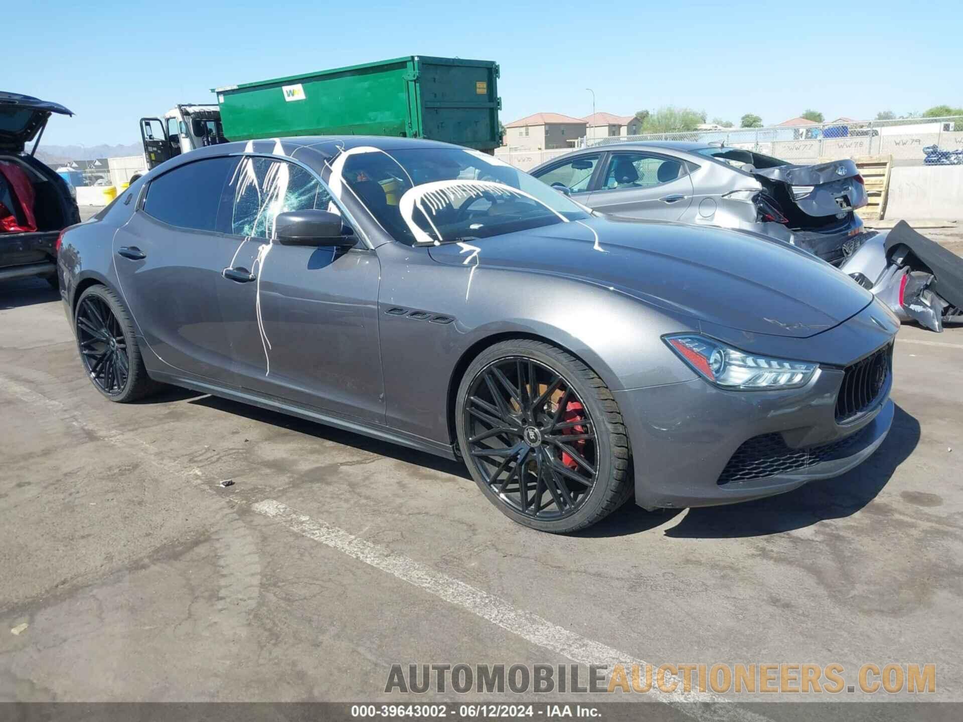 ZAM57XSA2F1159407 MASERATI GHIBLI 2015