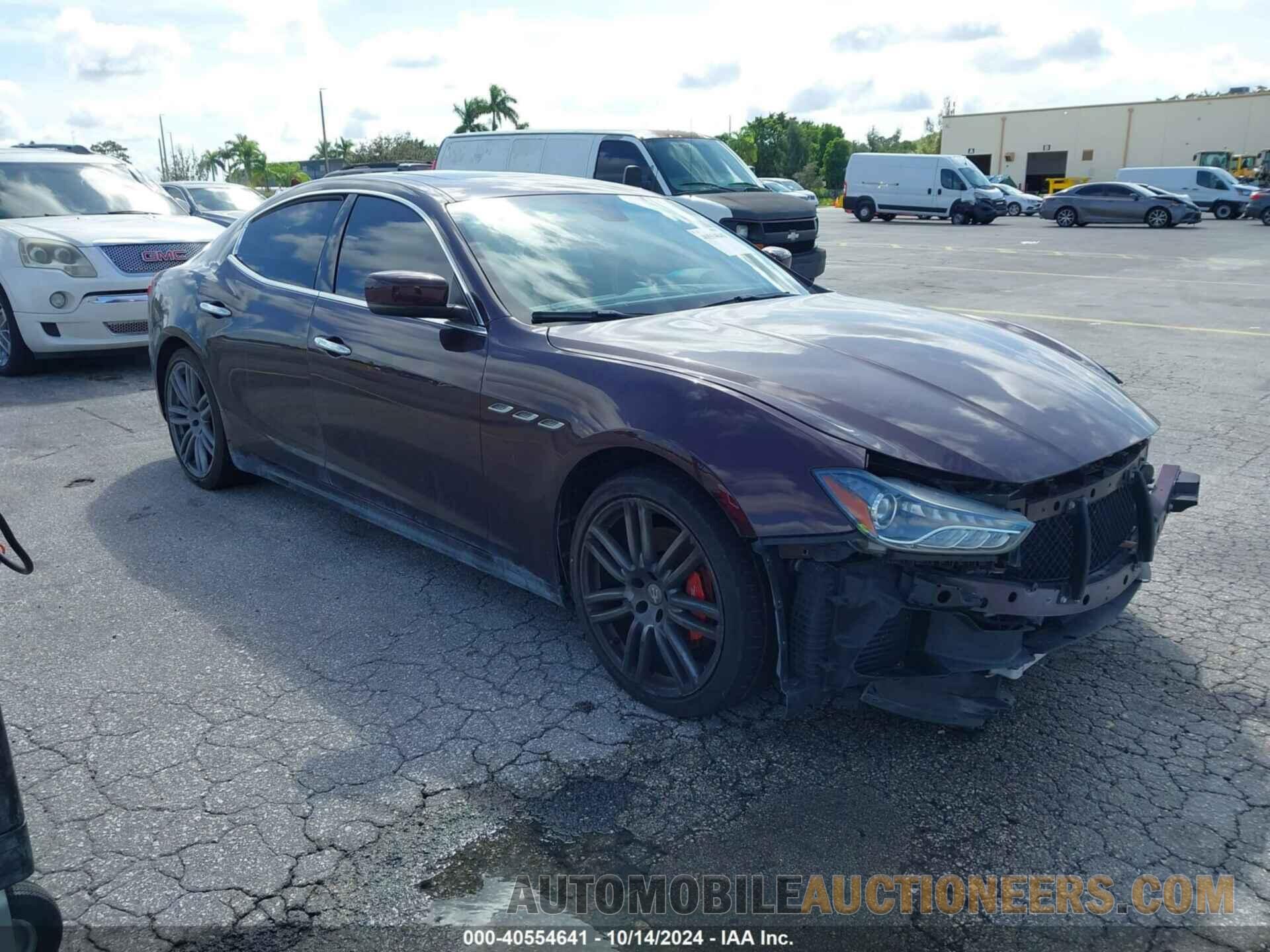 ZAM57XSA2G1188388 MASERATI GHIBLI 2016