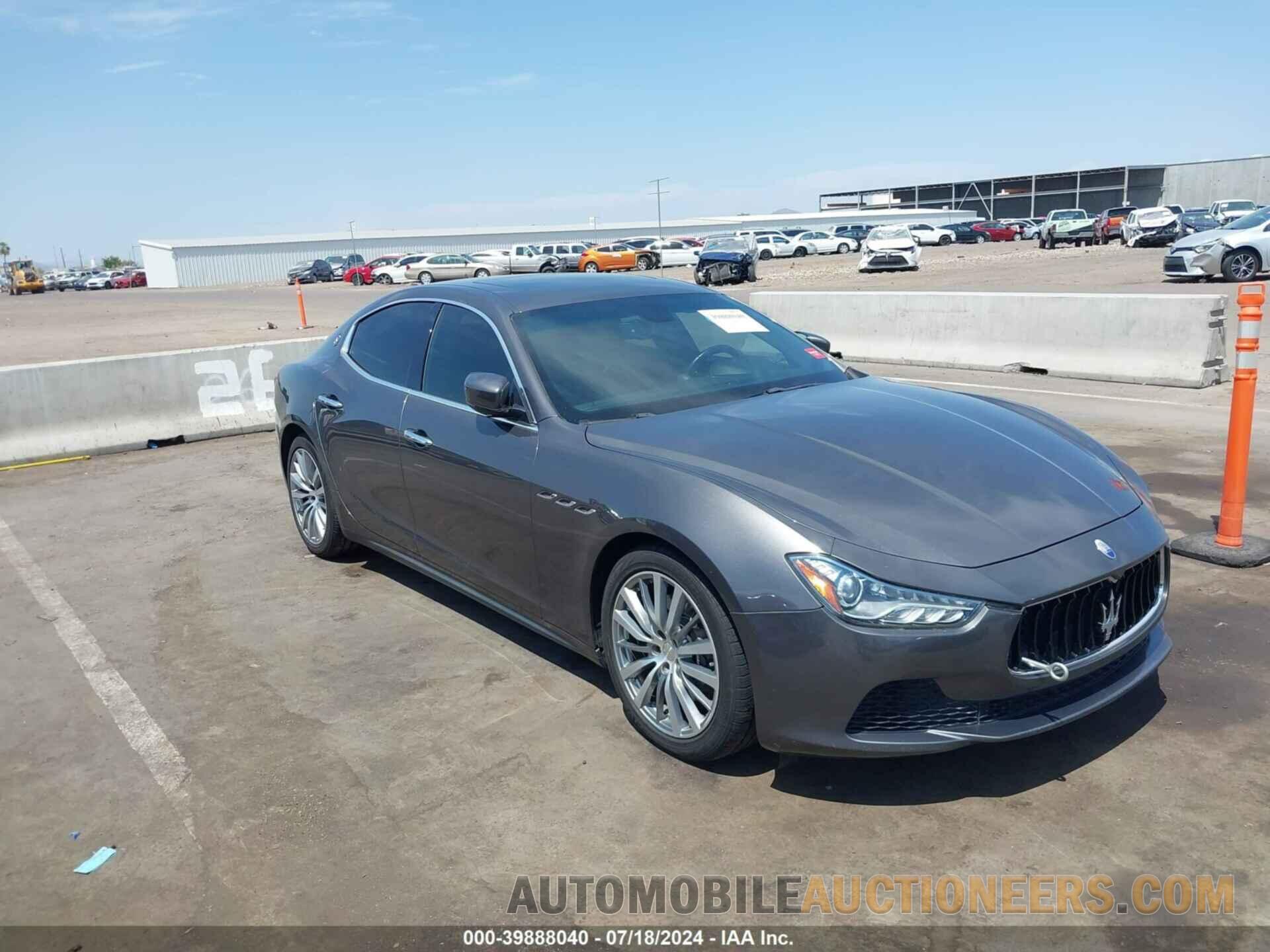 ZAM57XSA3F1161201 MASERATI GHIBLI 2015