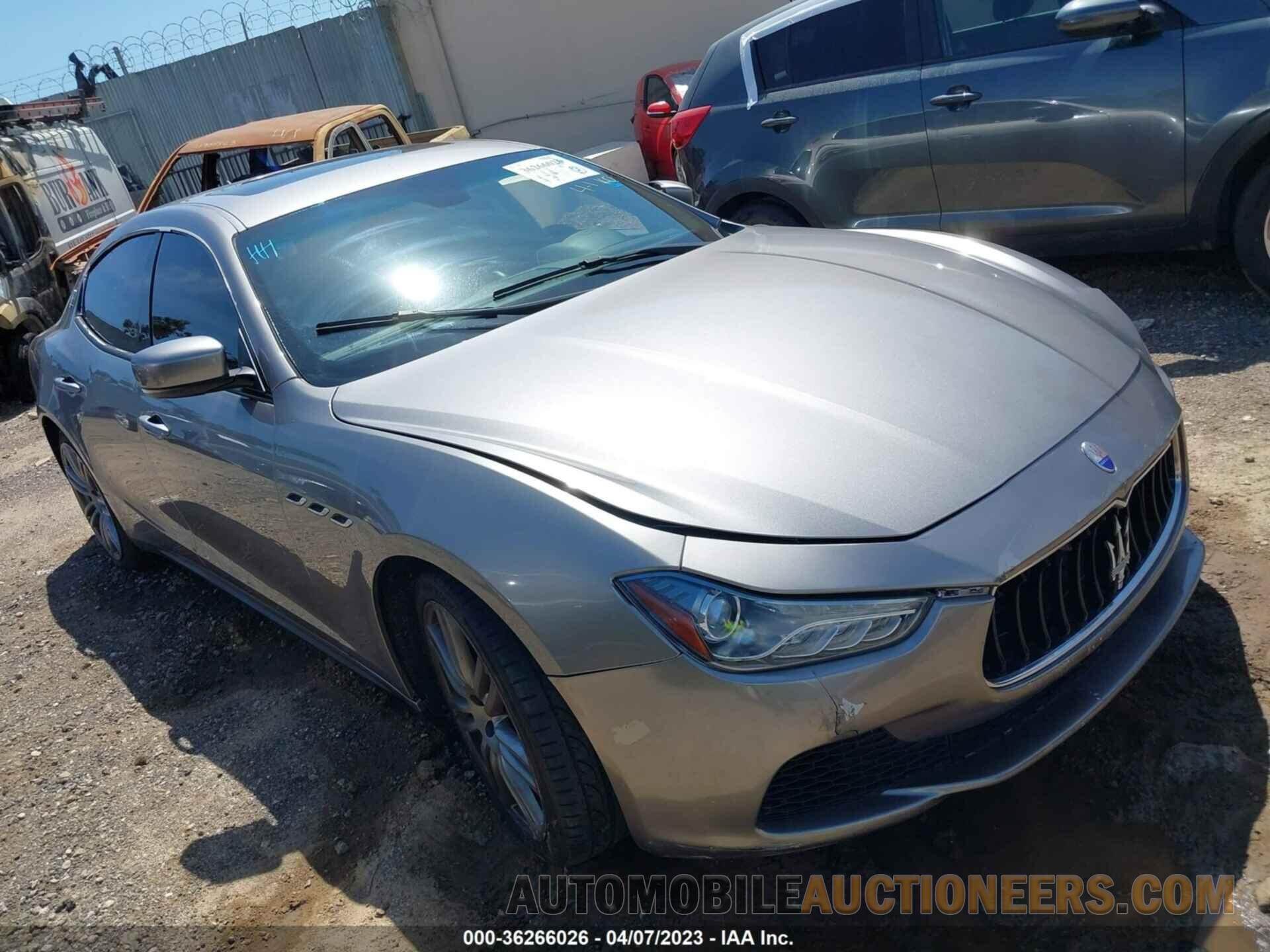 ZAM57XSA3F1162199 MASERATI GHIBLI 2015