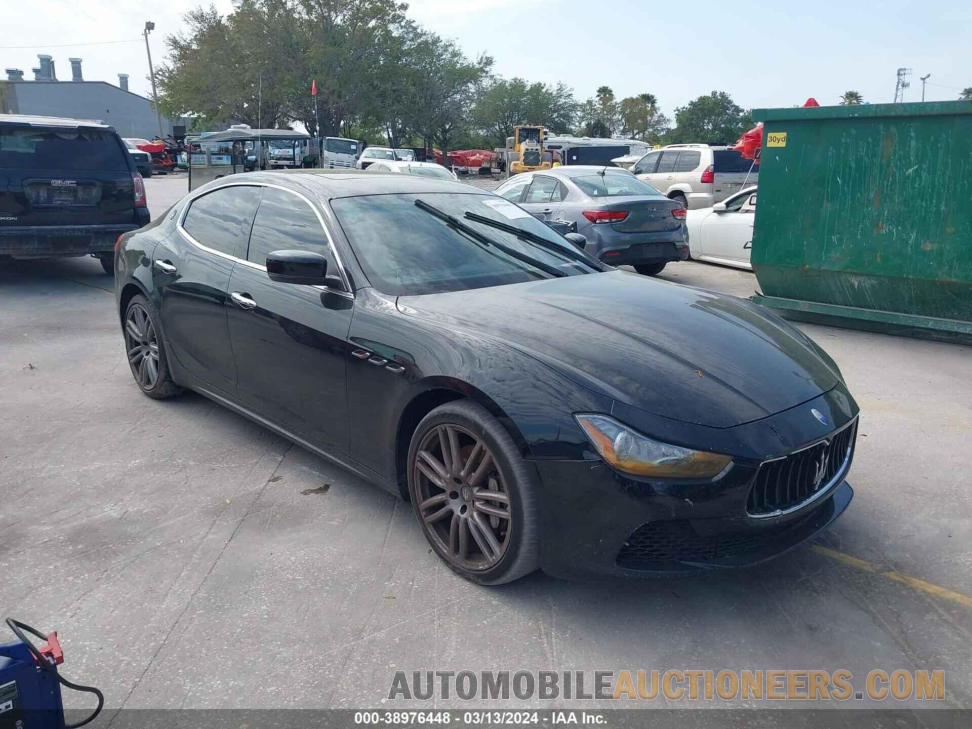 ZAM57XSA3G1178596 MASERATI GHIBLI 2016