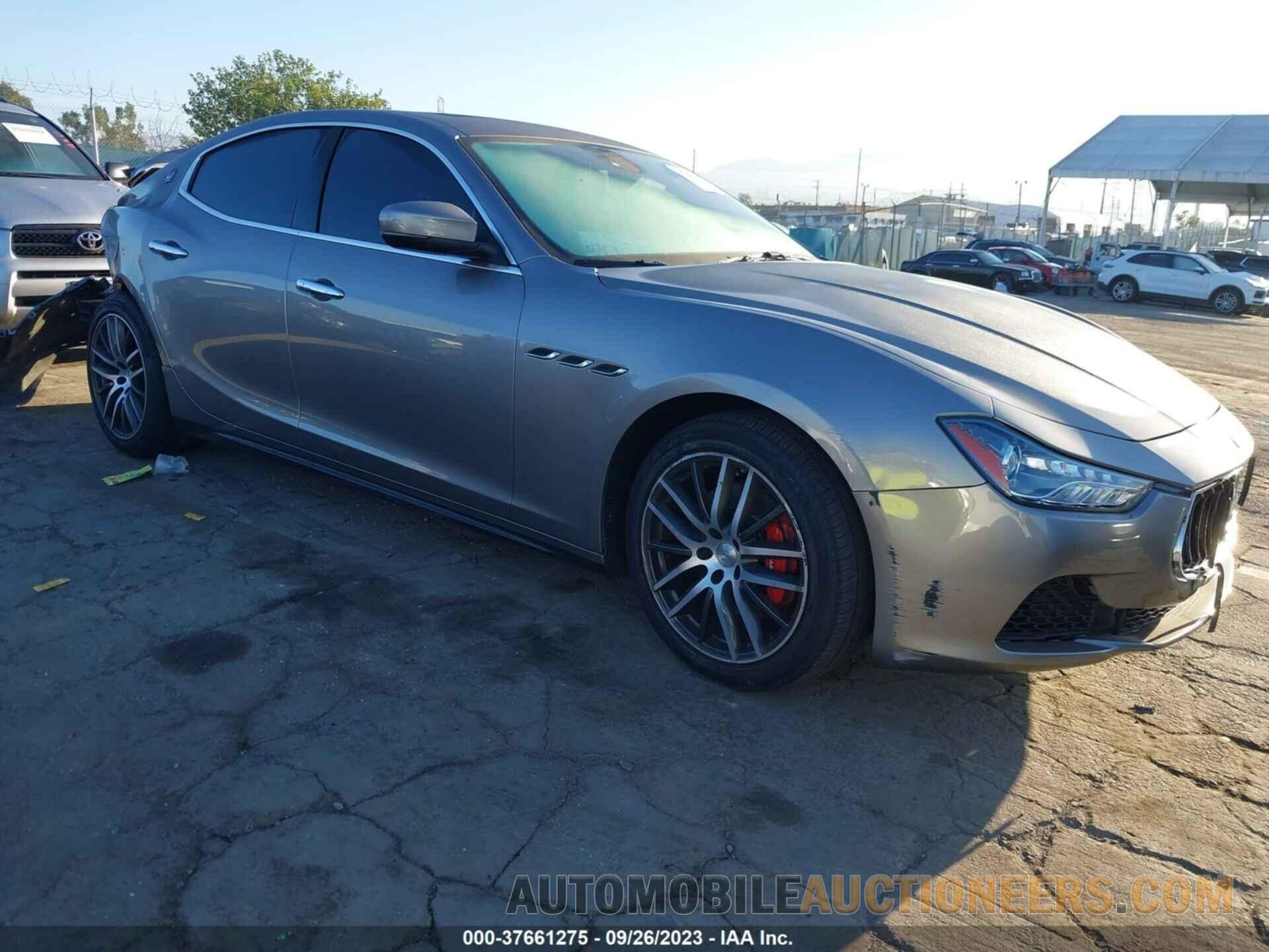 ZAM57XSA3H1238300 MASERATI GHIBLI 2017