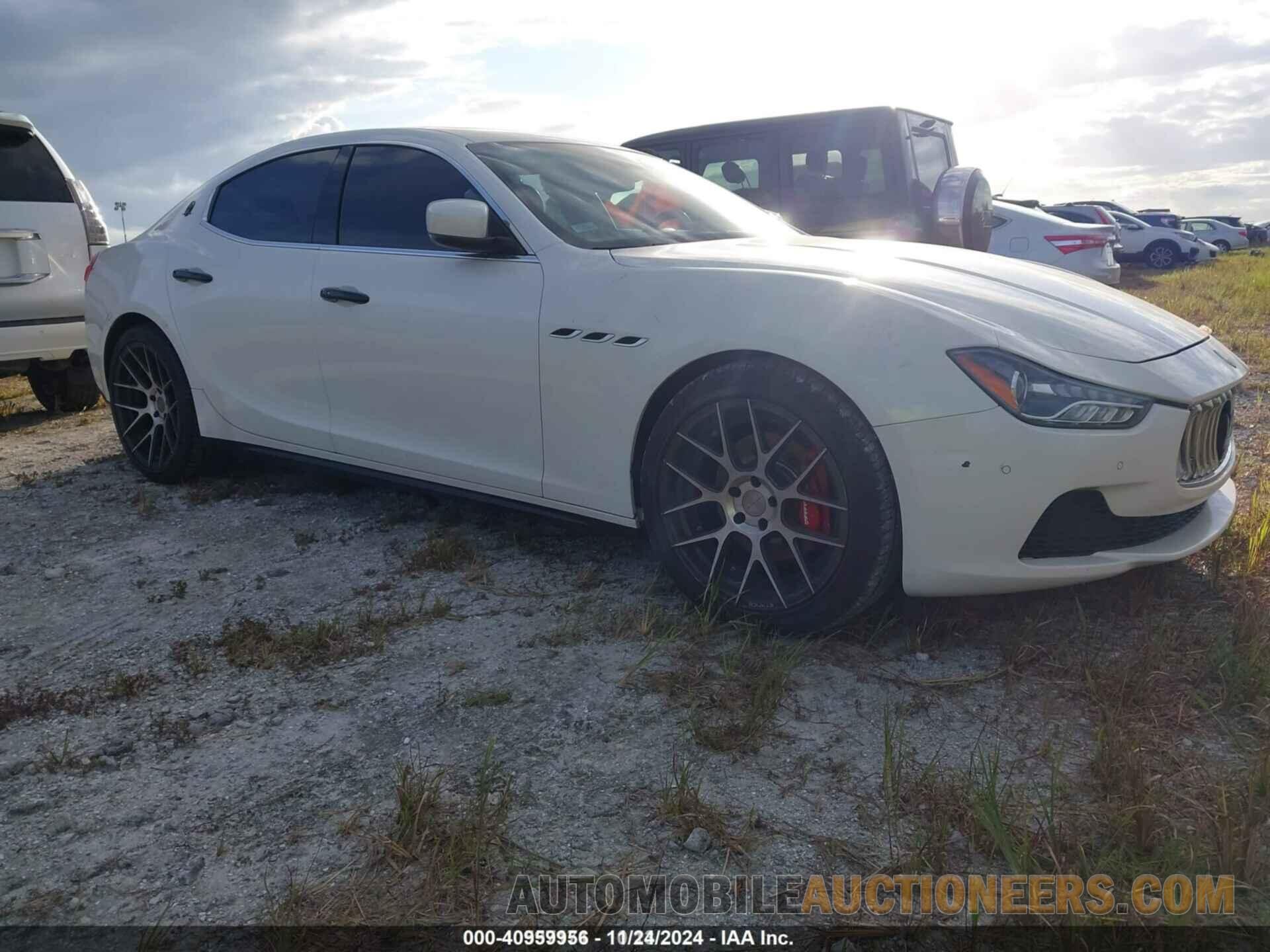 ZAM57XSA4E1098558 MASERATI GHIBLI 2014