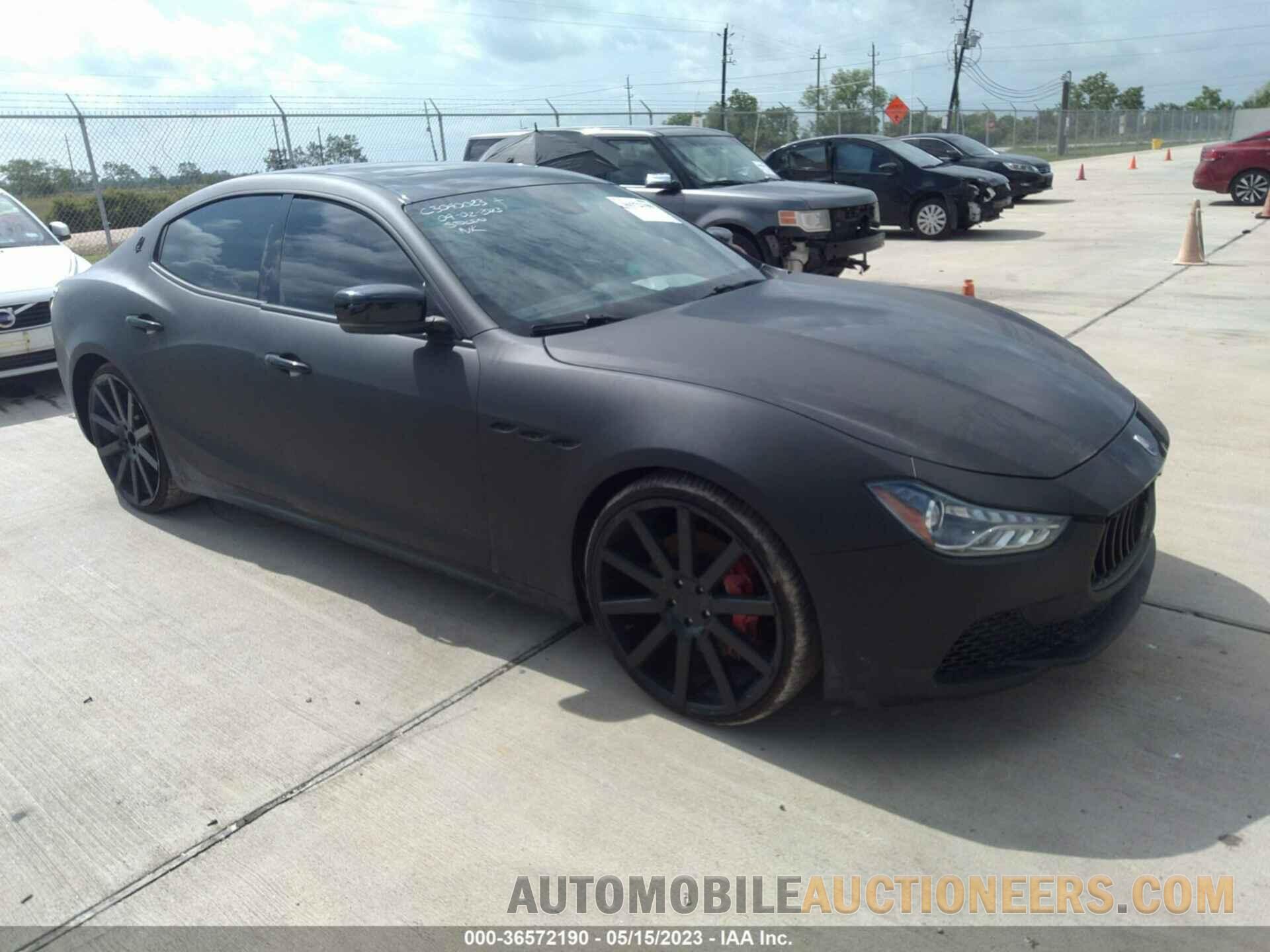 ZAM57XSA4F1152569 MASERATI GHIBLI 2015