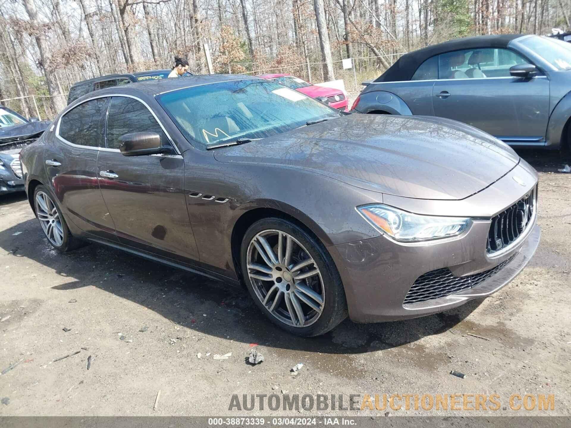 ZAM57XSA4F1155245 MASERATI GHIBLI 2015