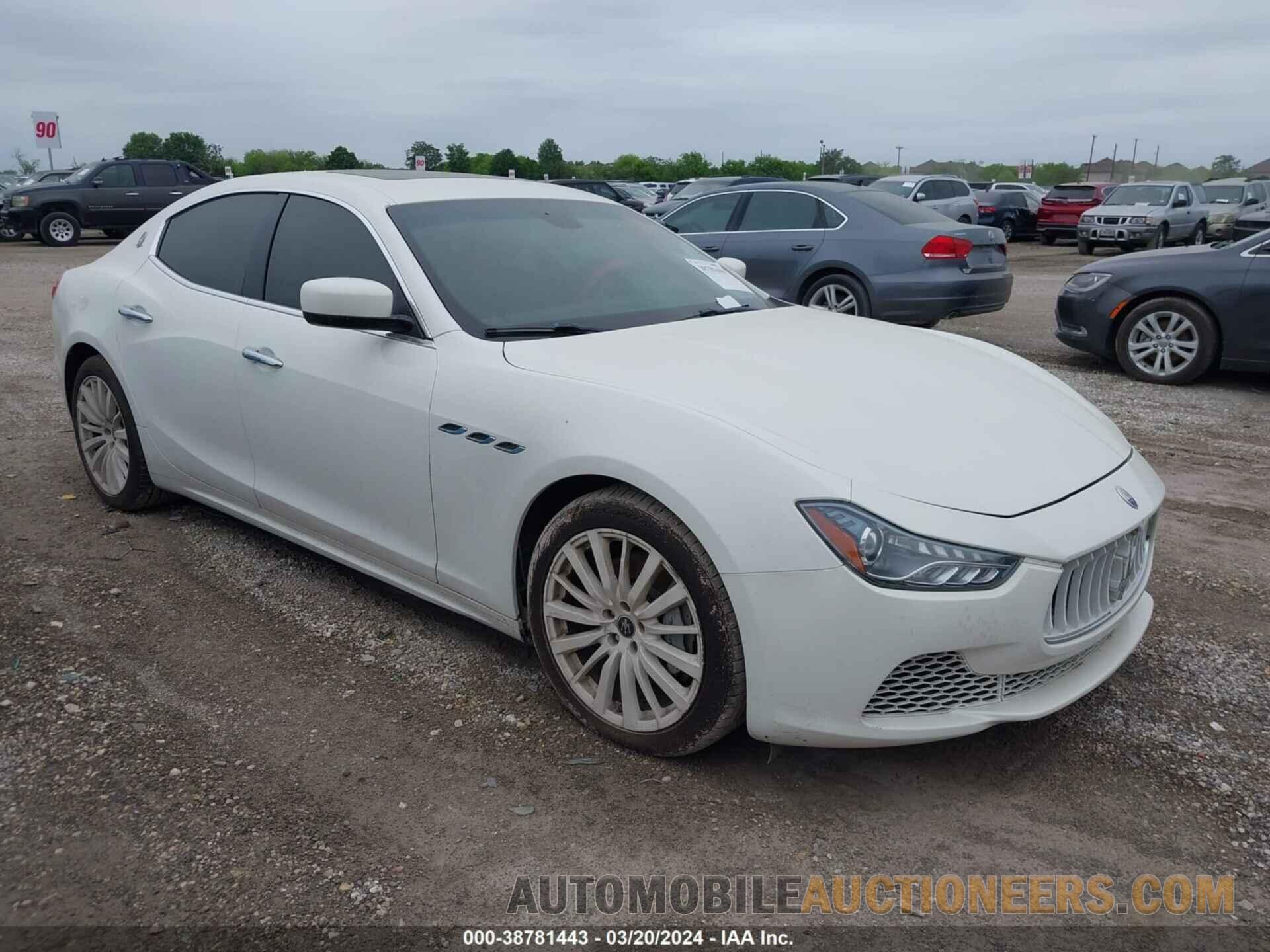 ZAM57XSA4G1165193 MASERATI GHIBLI 2016