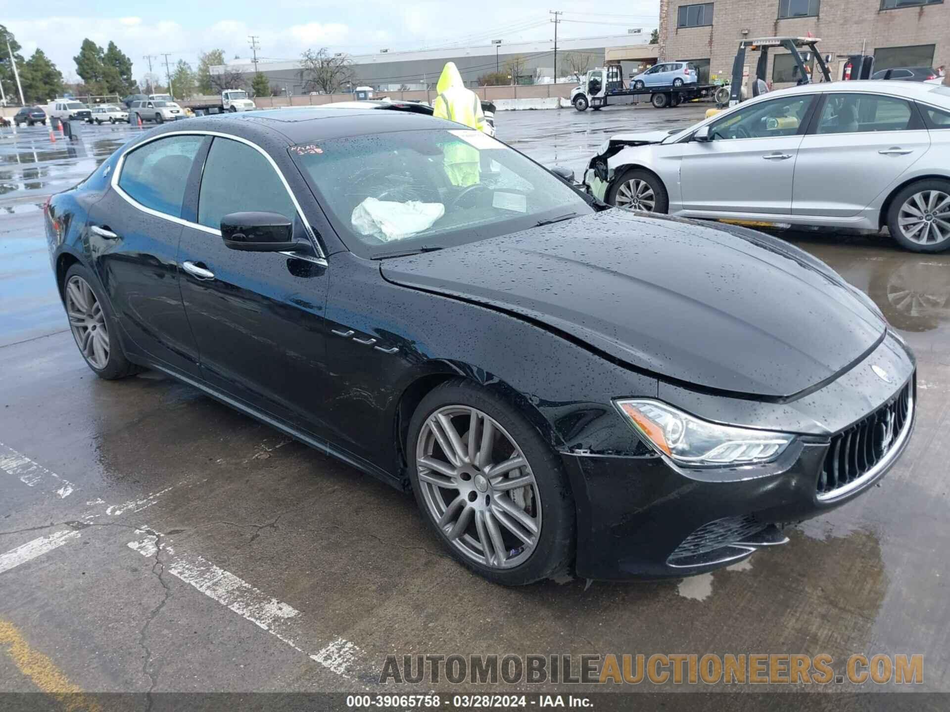 ZAM57XSA4G1167073 MASERATI GHIBLI 2016