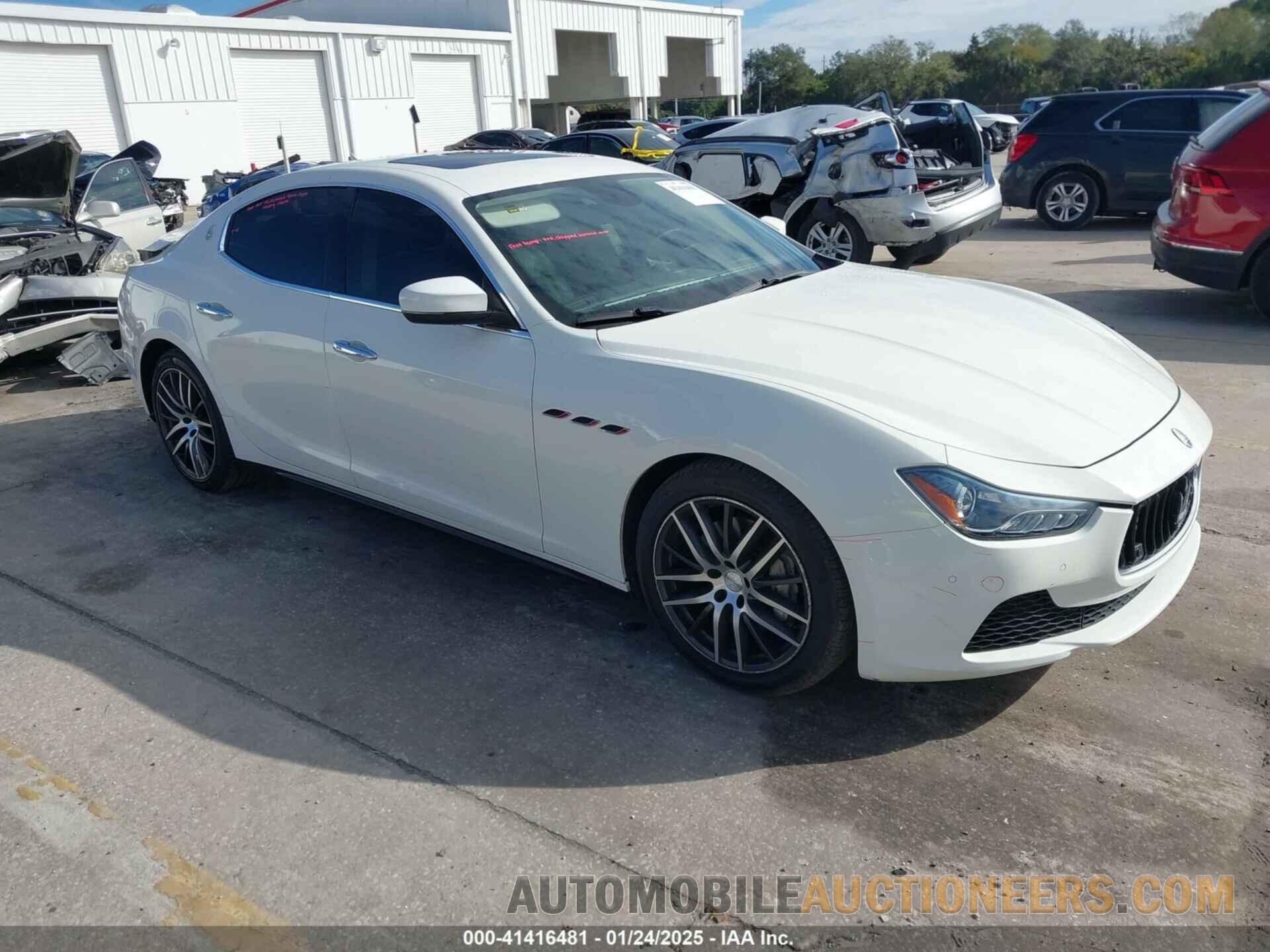 ZAM57XSA4H1216208 MASERATI GHIBLI 2017