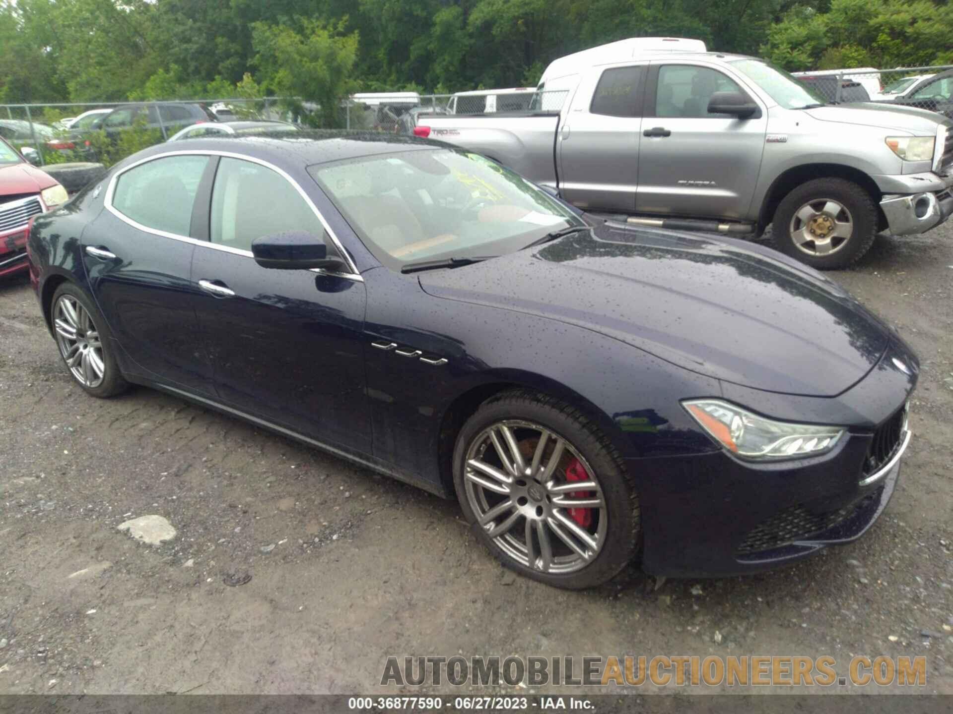 ZAM57XSA4H1221490 MASERATI GHIBLI 2017