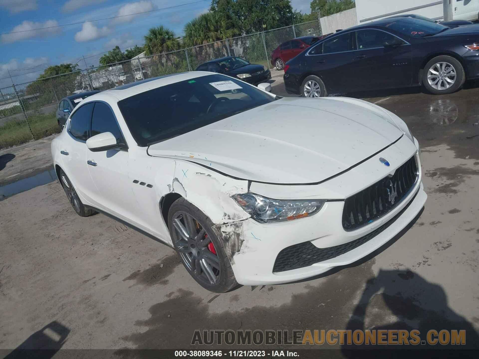 ZAM57XSA5H1233888 MASERATI GHIBLI 2017