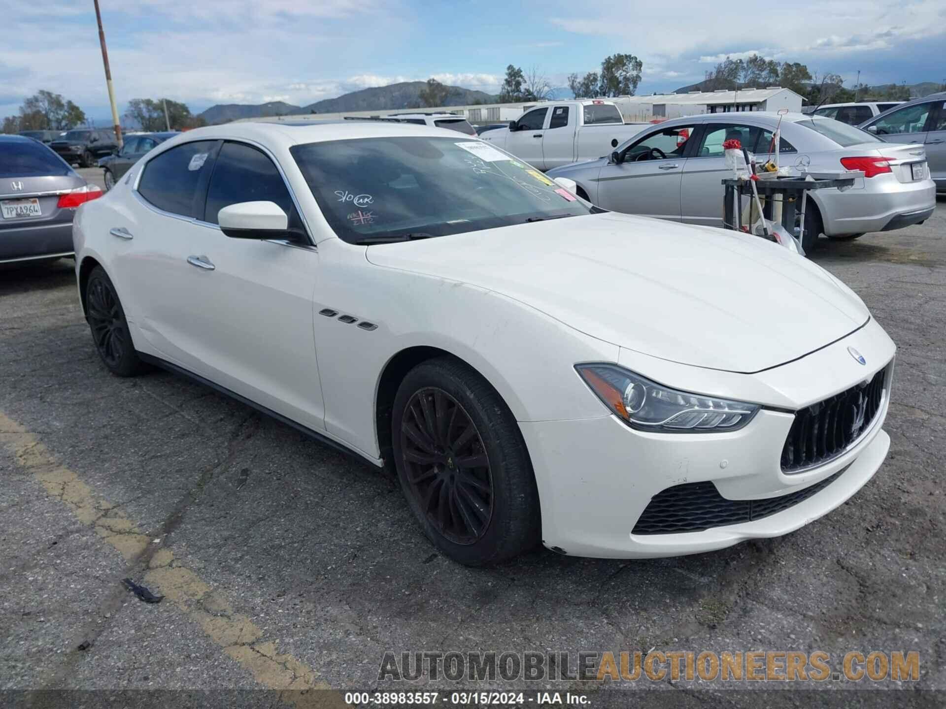 ZAM57XSA5H1240372 MASERATI GHIBLI 2017