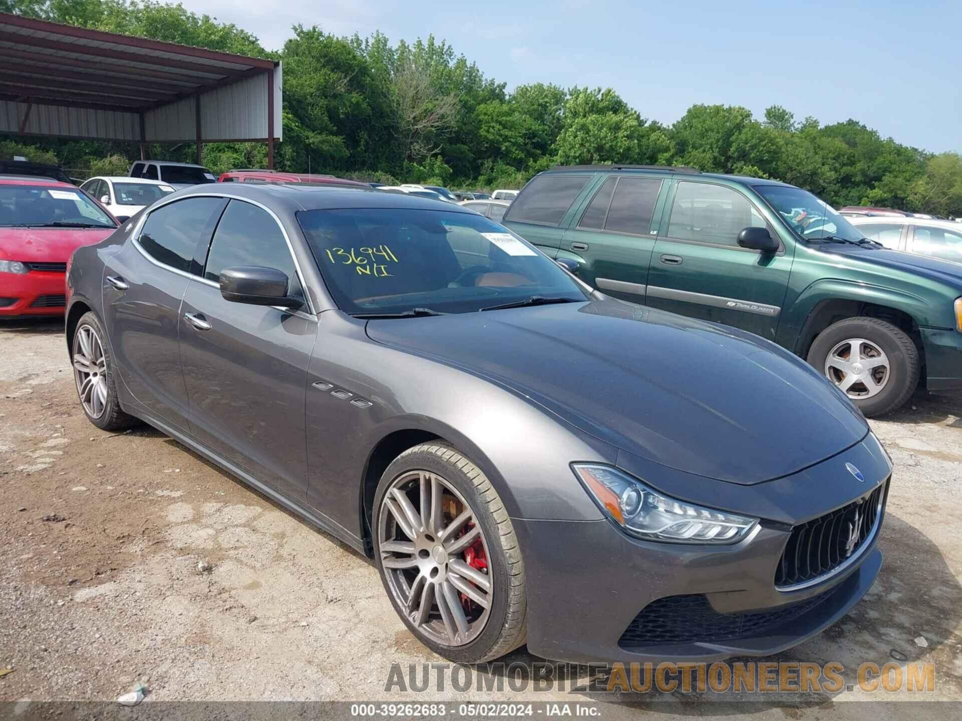 ZAM57XSA6F1136941 MASERATI GHIBLI 2015