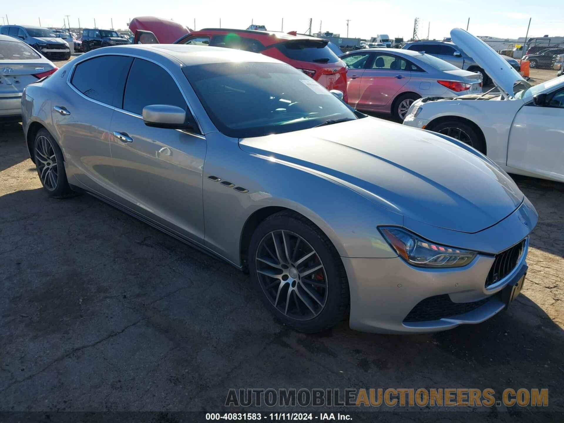 ZAM57XSA7F1135961 MASERATI GHIBLI 2015