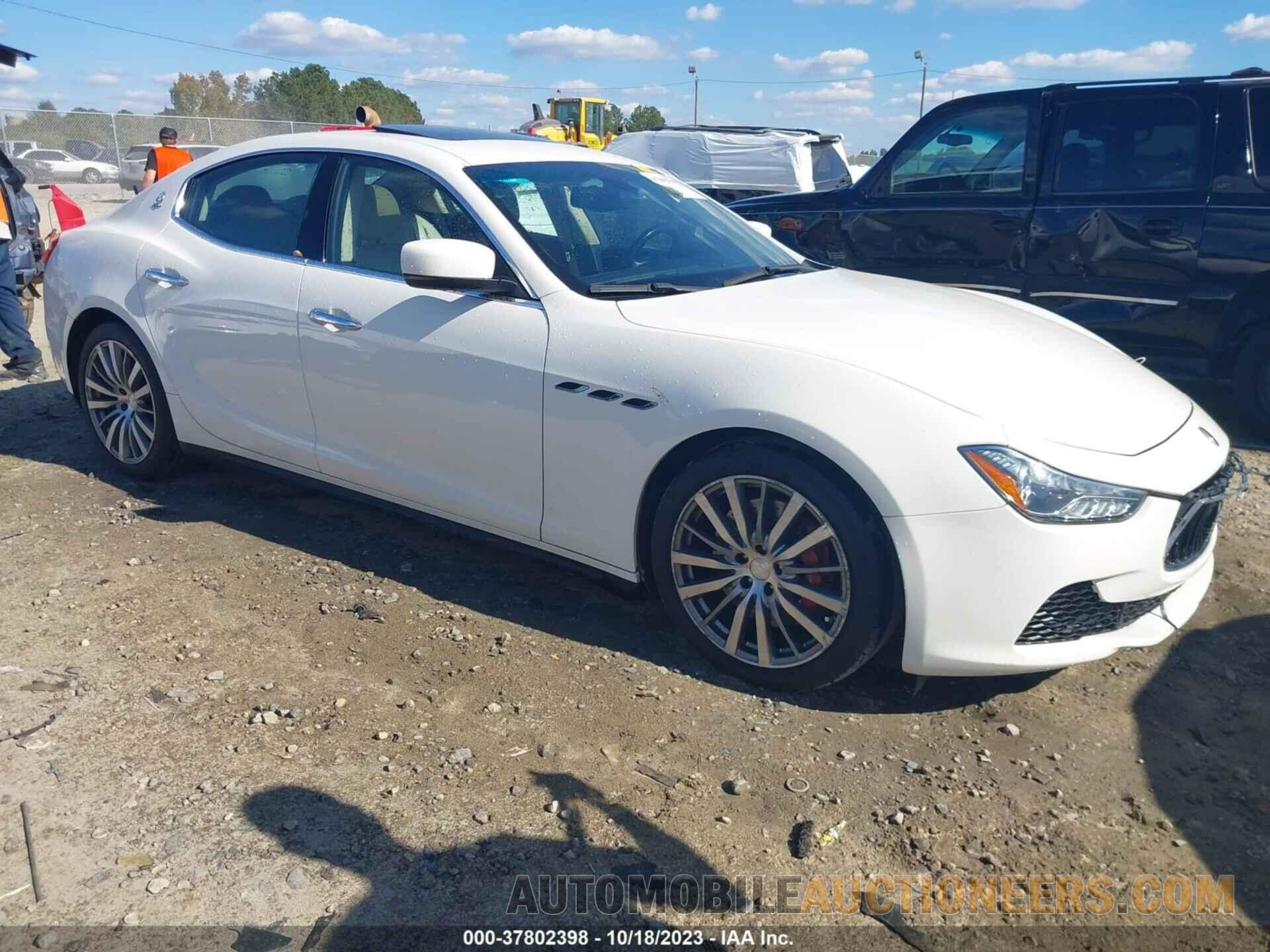 ZAM57XSA7F1141582 MASERATI GHIBLI 2015