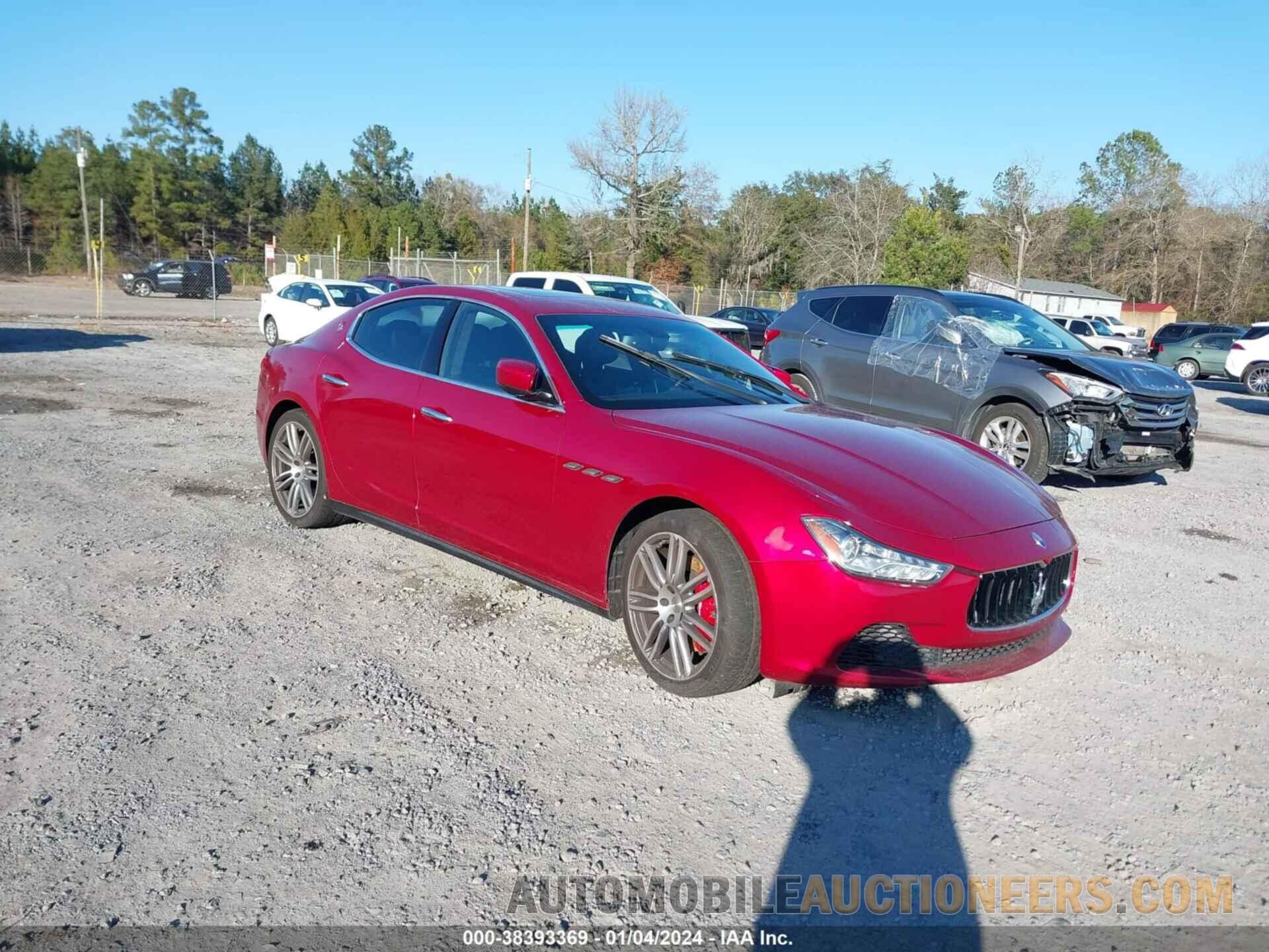 ZAM57XSA7F1144238 MASERATI GHIBLI 2015