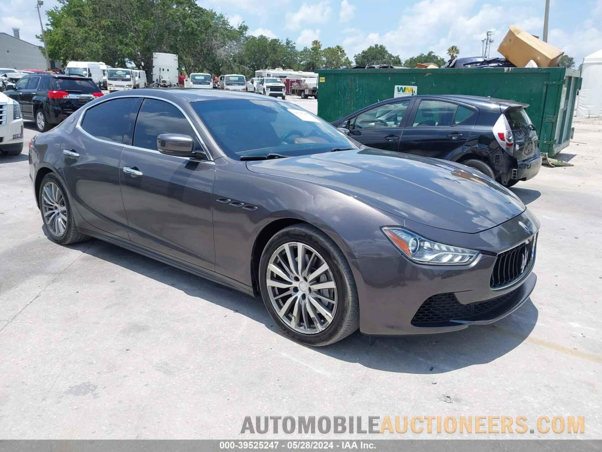 ZAM57XSA7G1167794 MASERATI GHIBLI 2016