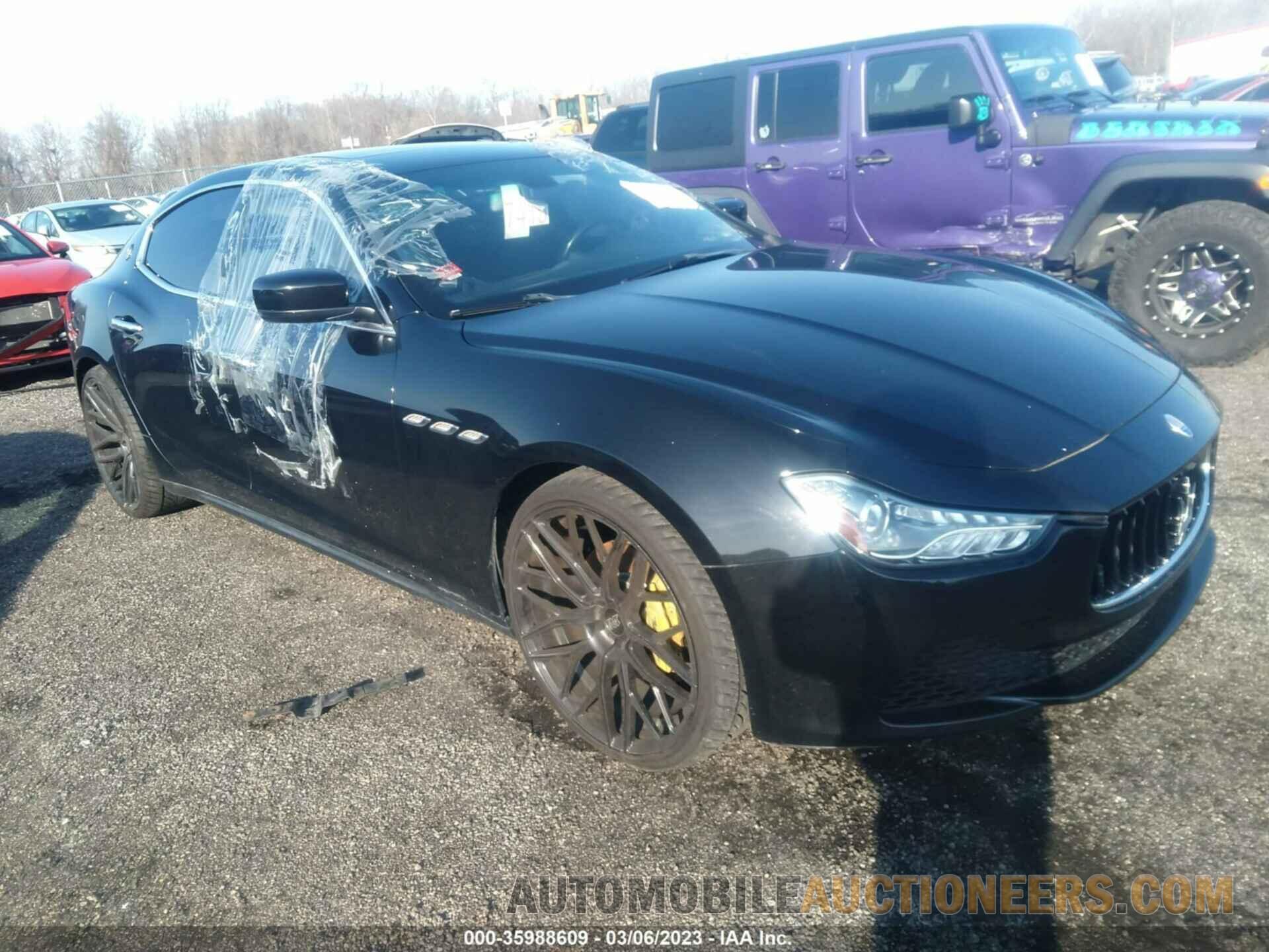 ZAM57XSA7G1175698 MASERATI GHIBLI 2016