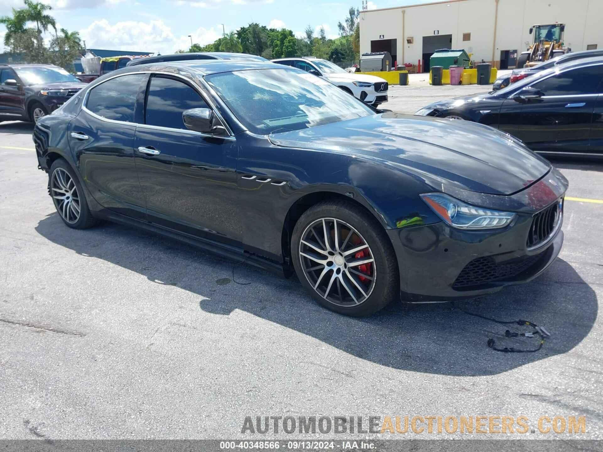 ZAM57XSA7H1221497 MASERATI GHIBLI 2017