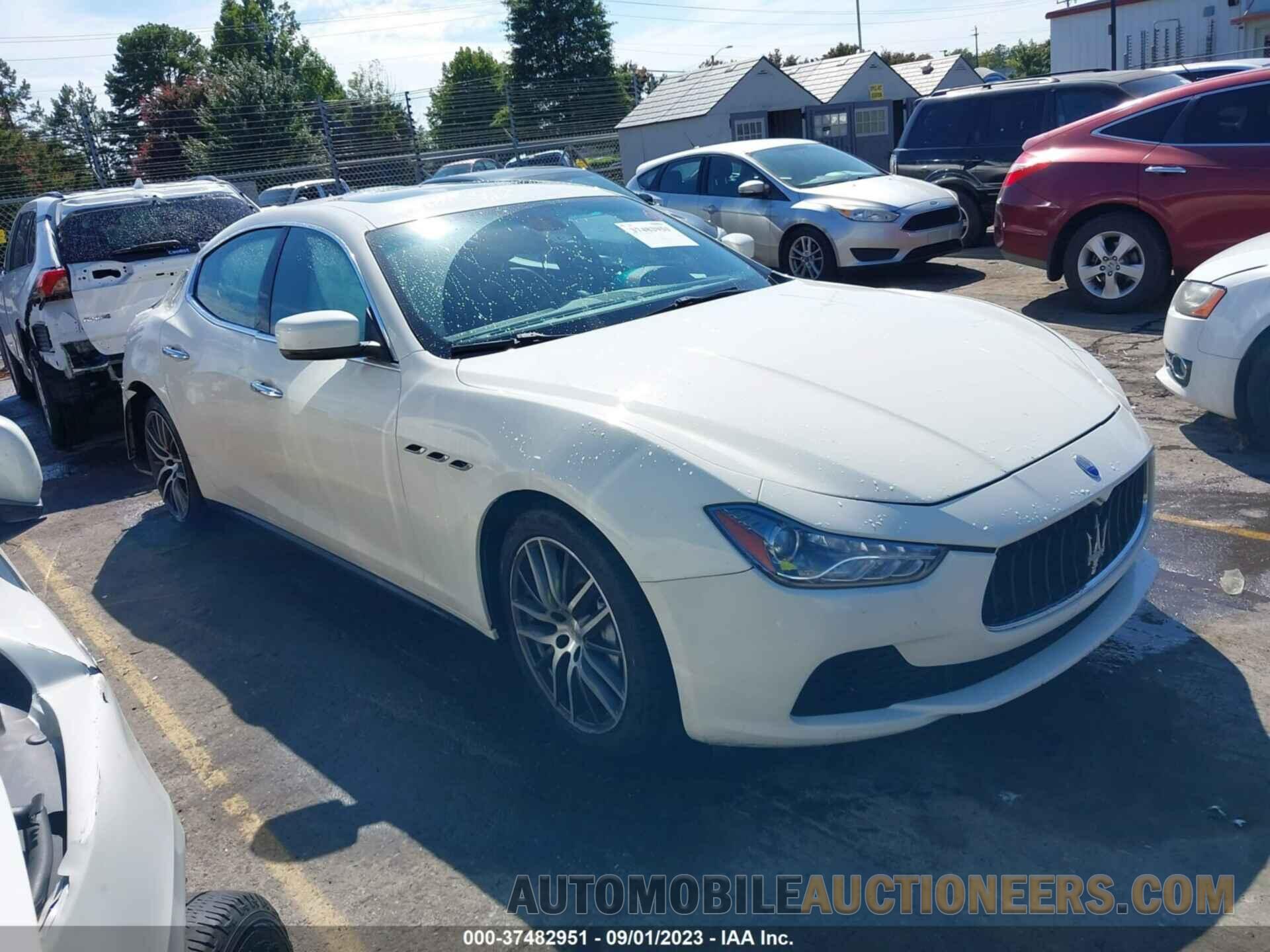 ZAM57XSA8G1166976 MASERATI GHIBLI 2016