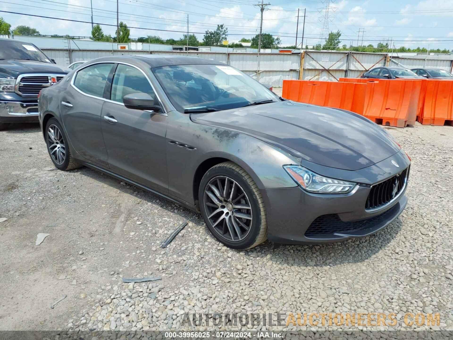 ZAM57XSA8H1223856 MASERATI GHIBLI 2017