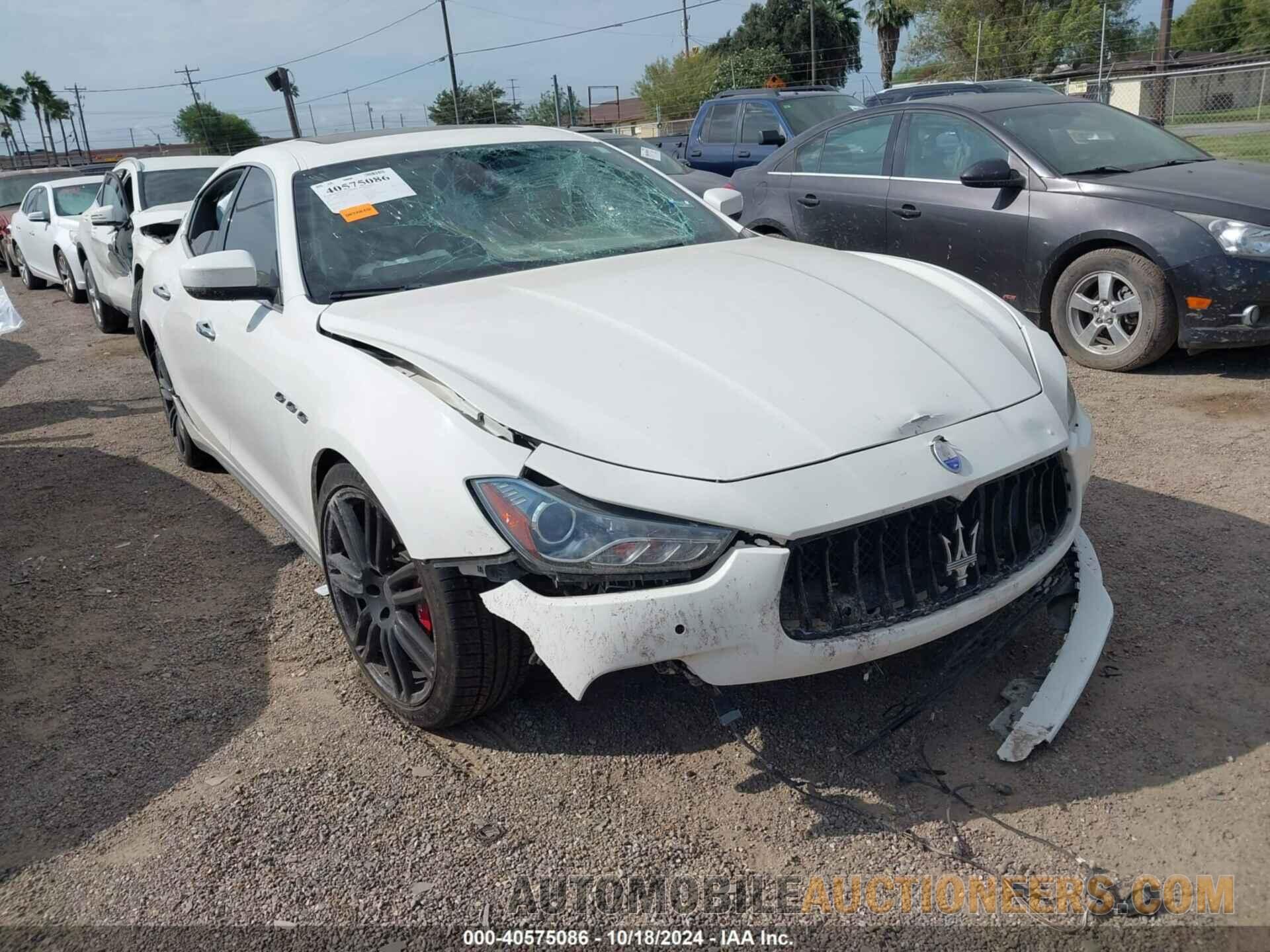 ZAM57XSA8H1228975 MASERATI GHIBLI 2017