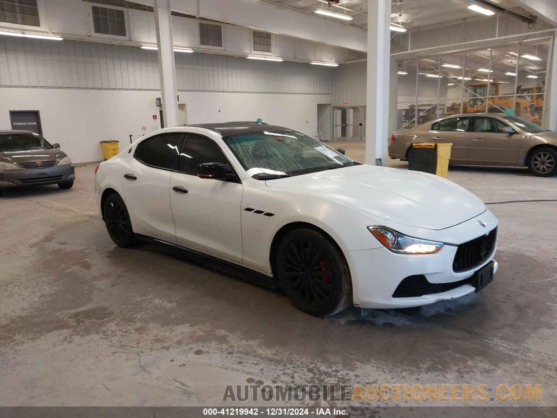 ZAM57XSA9F1144564 MASERATI GHIBLI 2015