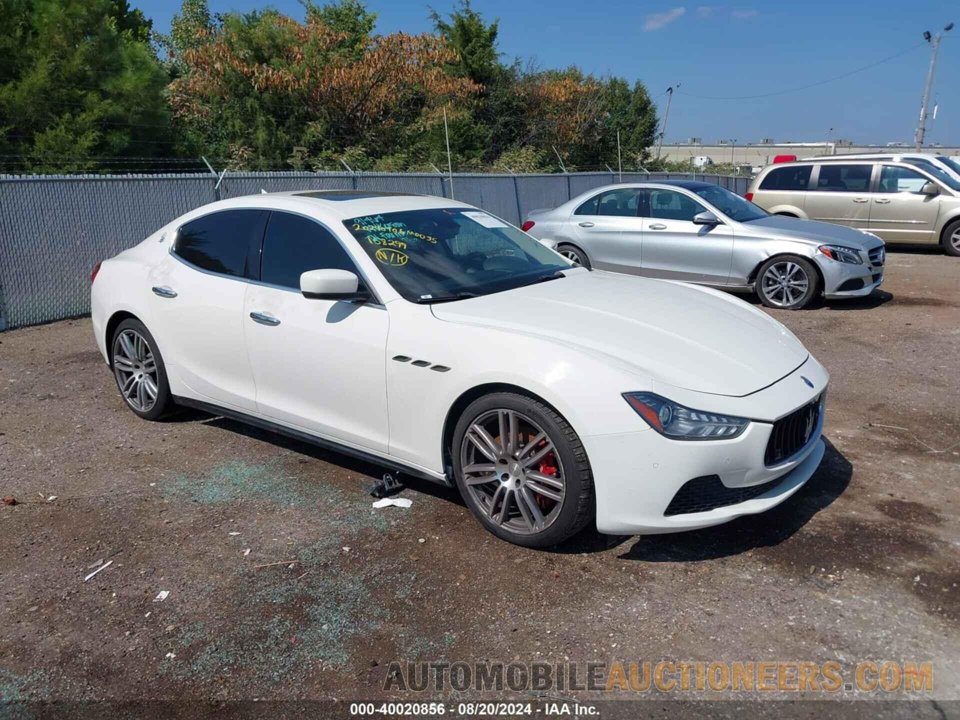 ZAM57XSA9F1158299 MASERATI GHIBLI 2015