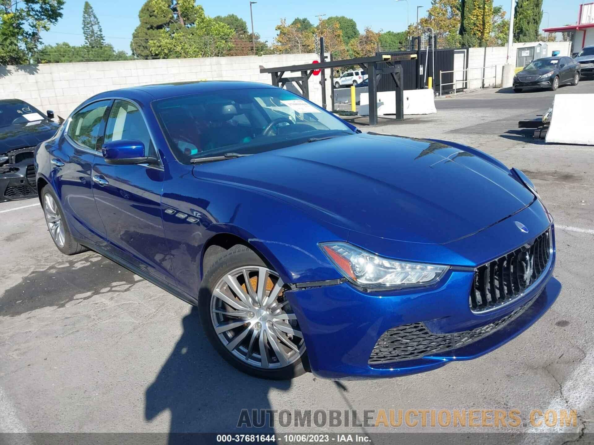 ZAM57XSA9G1164220 MASERATI GHIBLI 2016