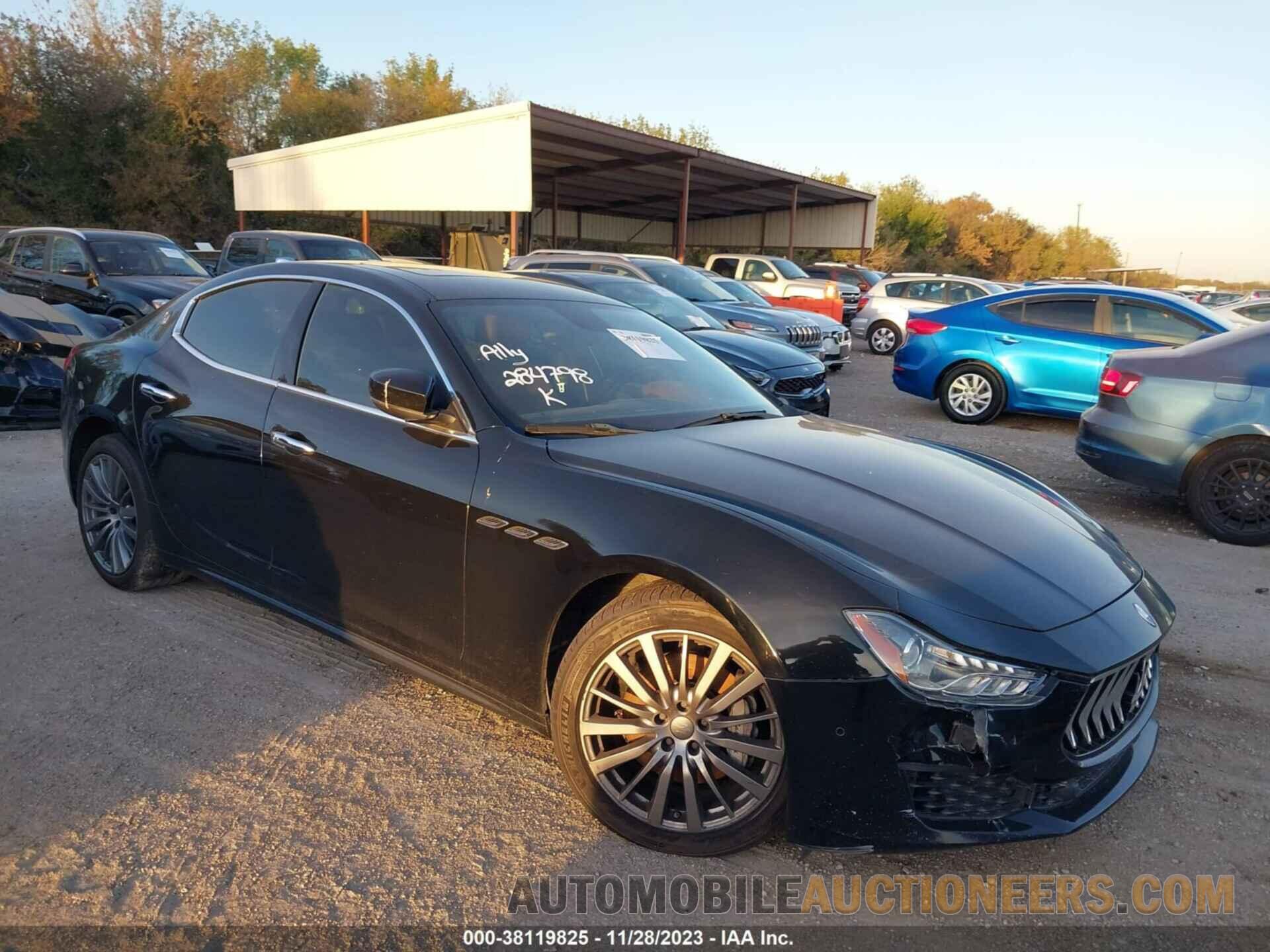 ZAM57XSA9J1284798 MASERATI GHIBLI 2018