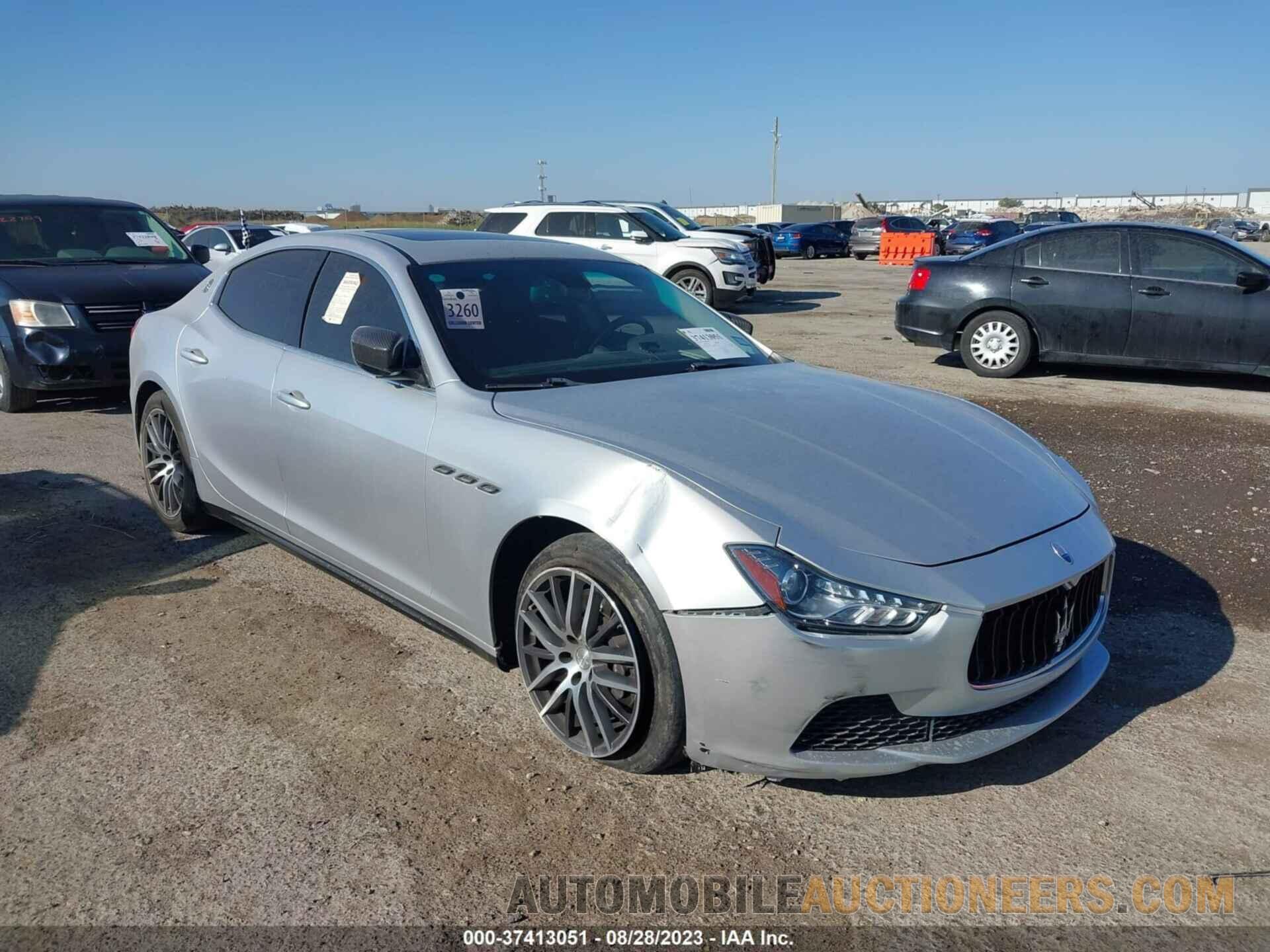 ZAM57XSAXF1139213 MASERATI GHIBLI 2015