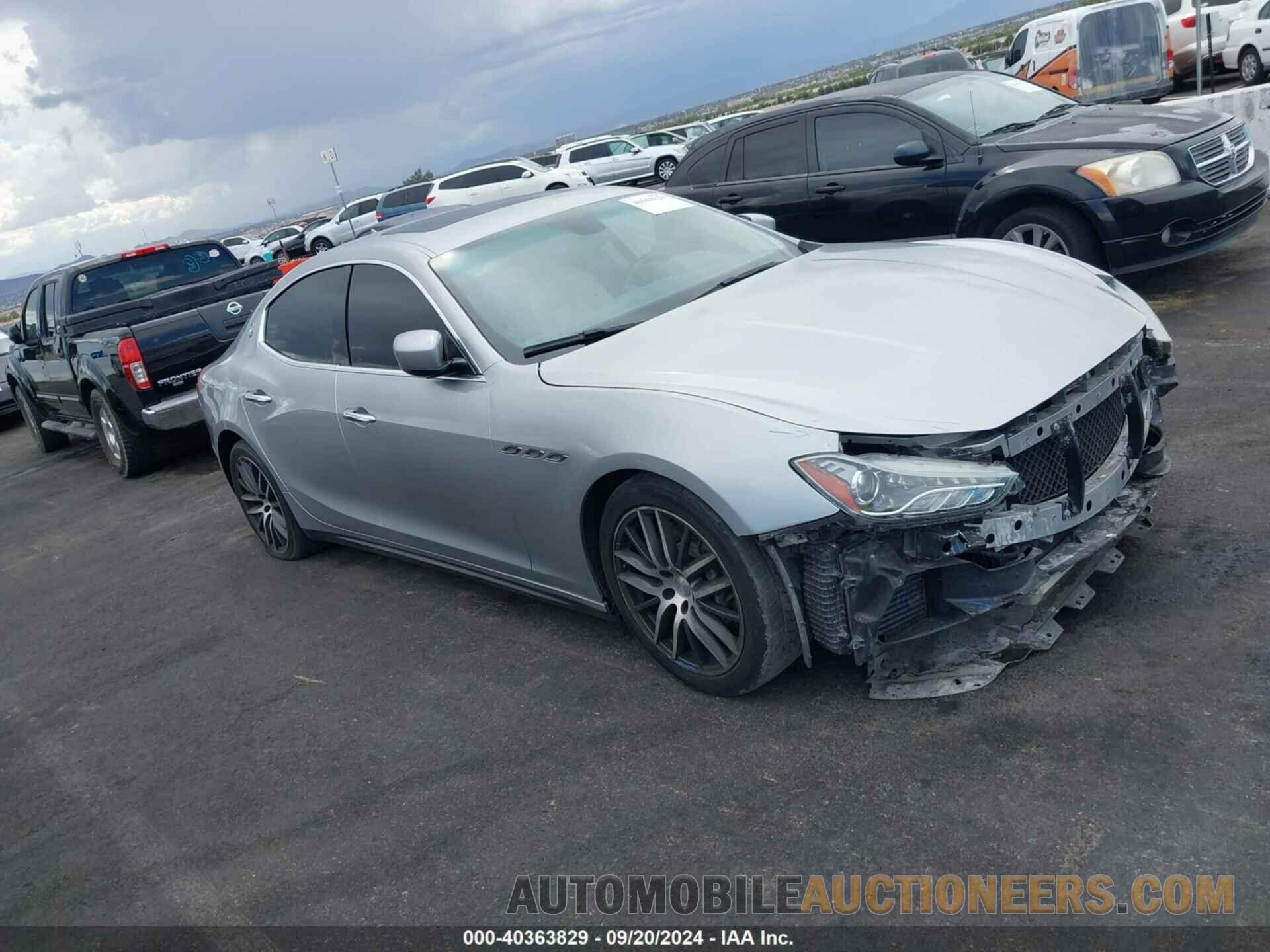 ZAM57XSAXF1143309 MASERATI GHIBLI 2015