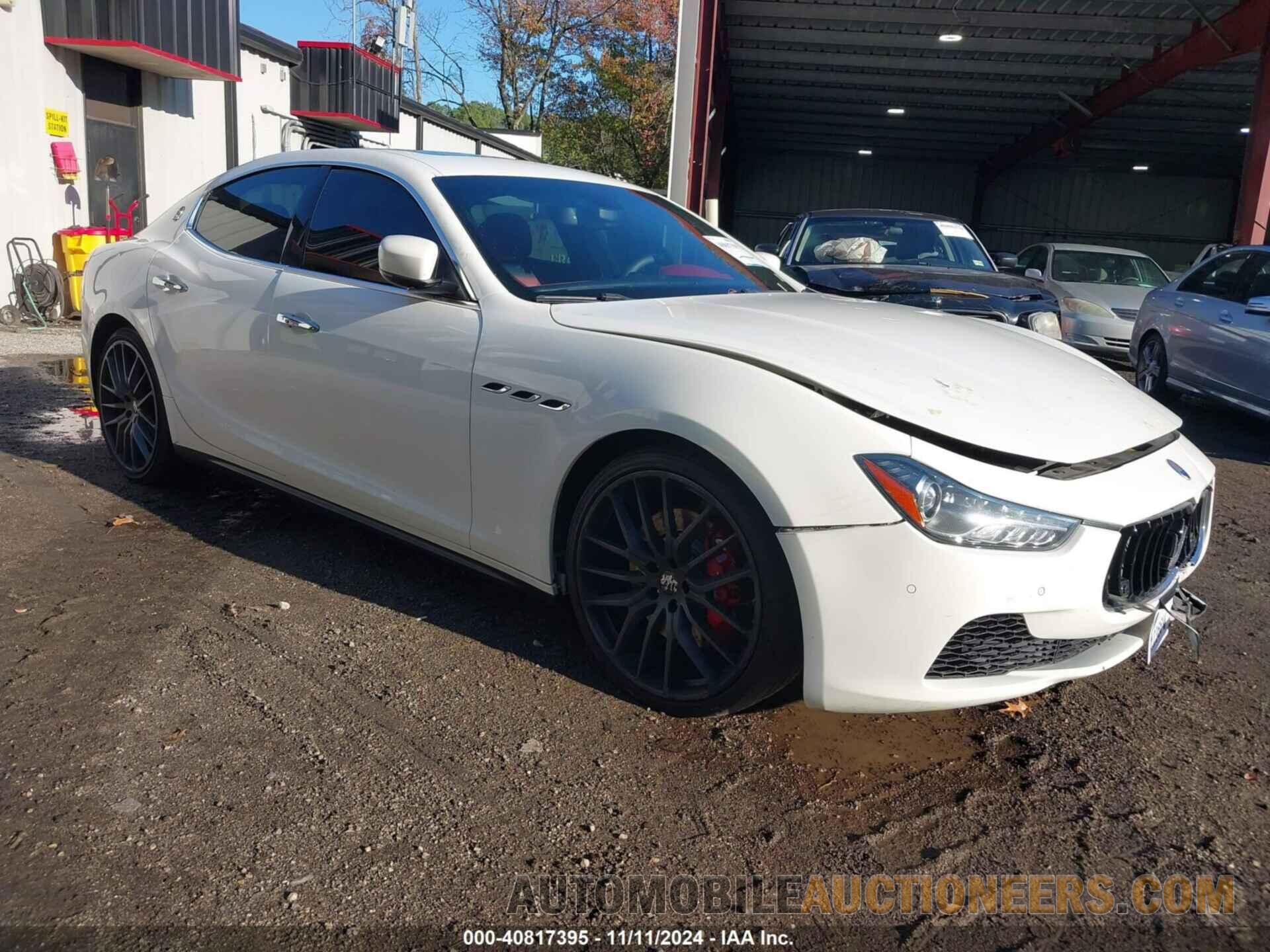 ZAM57XSAXF1155220 MASERATI GHIBLI 2015