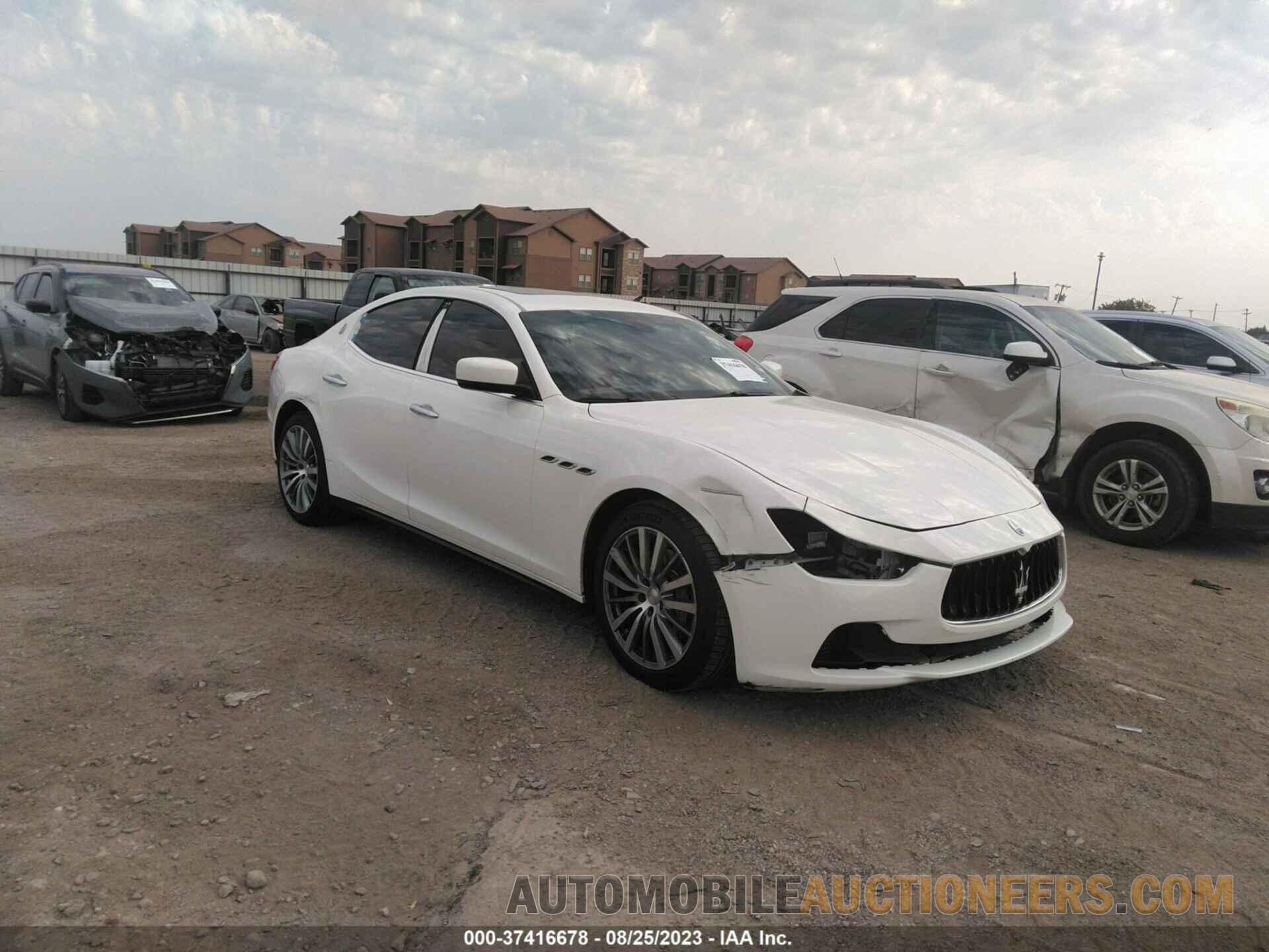 ZAM57XSAXG1173766 MASERATI GHIBLI 2016