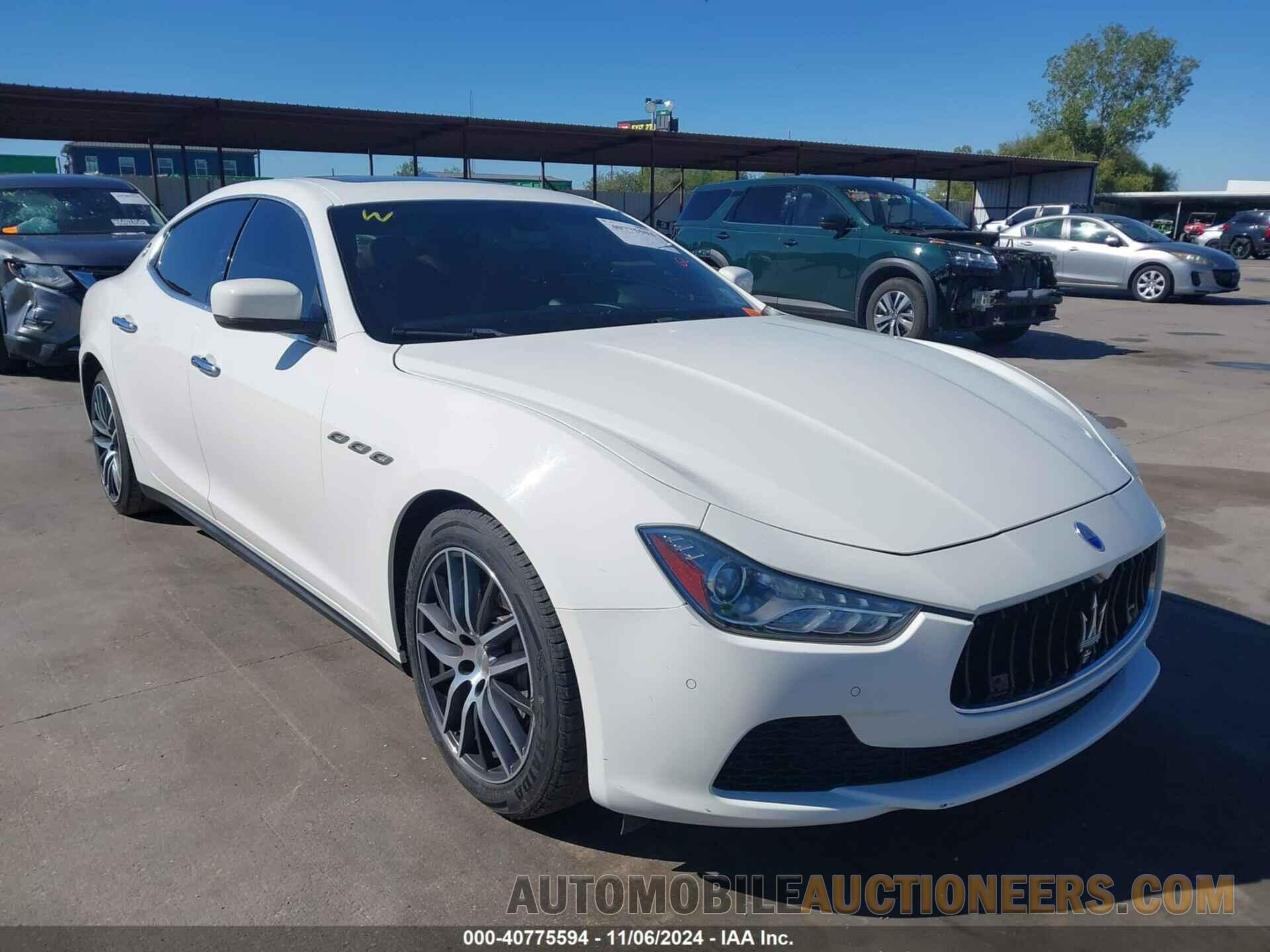 ZAM57XSAXG1176389 MASERATI GHIBLI 2016