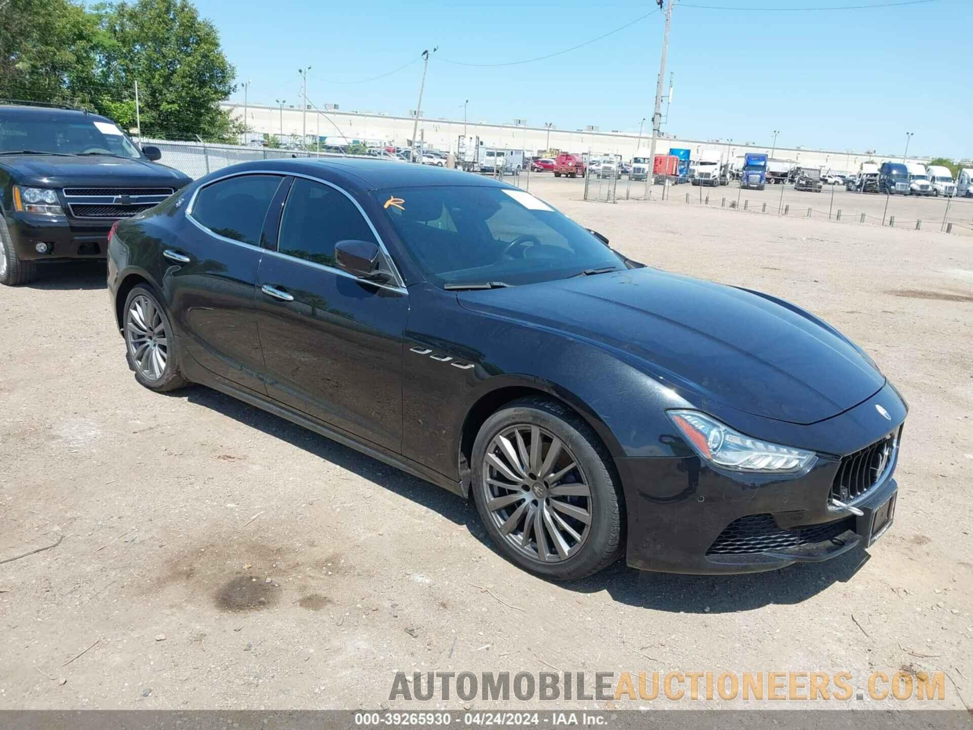 ZAM57XSL0H1220936 MASERATI GHIBLI 2017