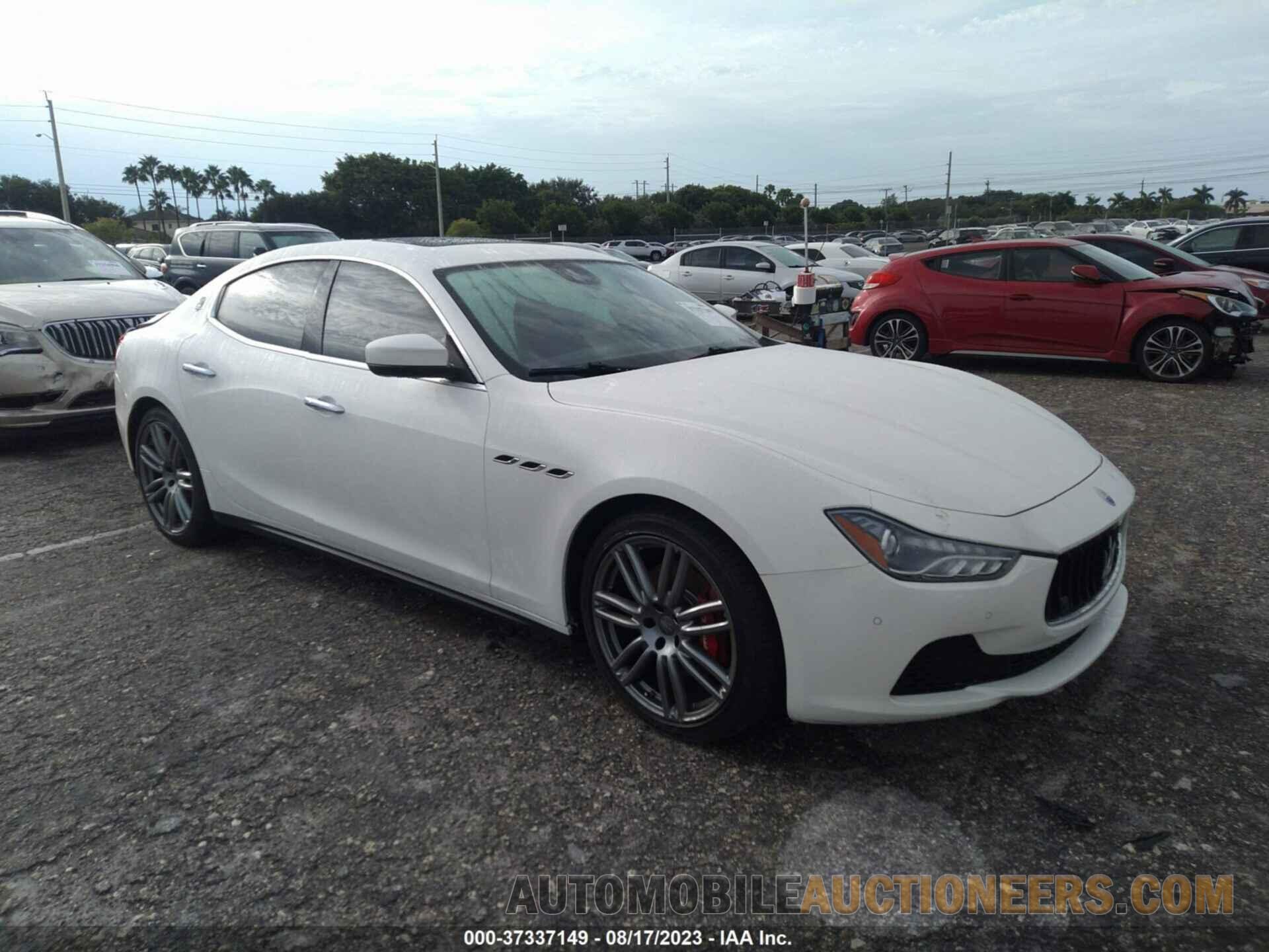 ZAM57XSL4H1226531 MASERATI GHIBLI 2017