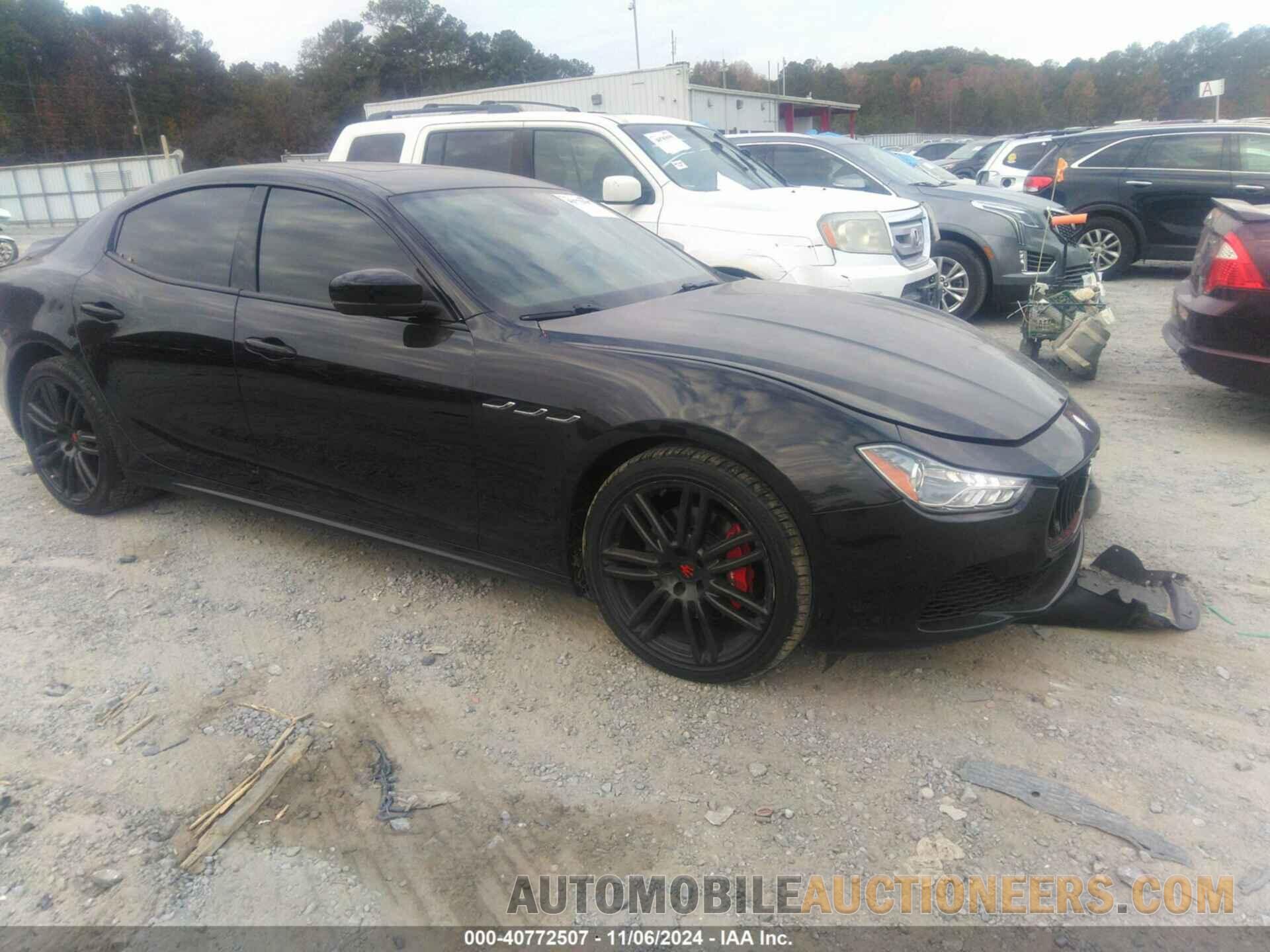 ZAM57XSS5H1249663 MASERATI GHIBLI 2017